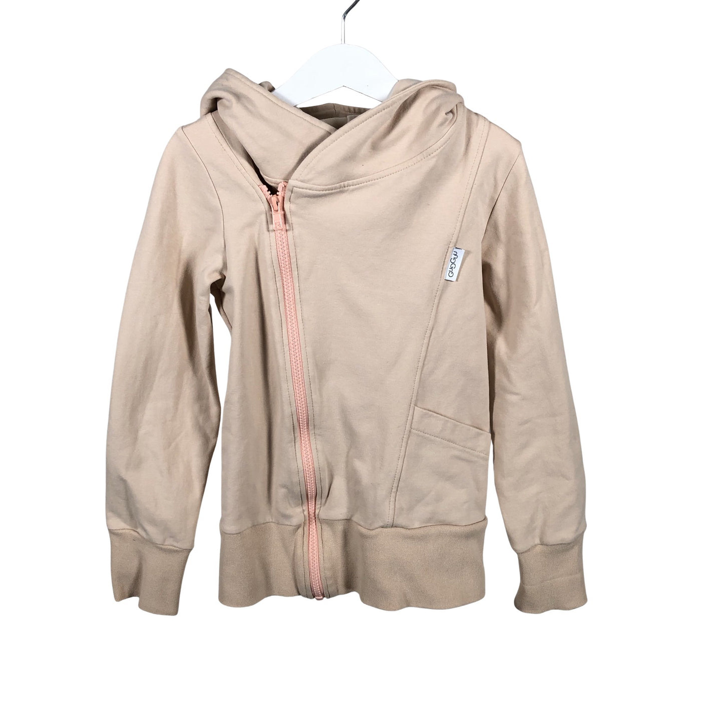Unisex Gugguu - Hoodie, size 122 - 128 - Beige (1)