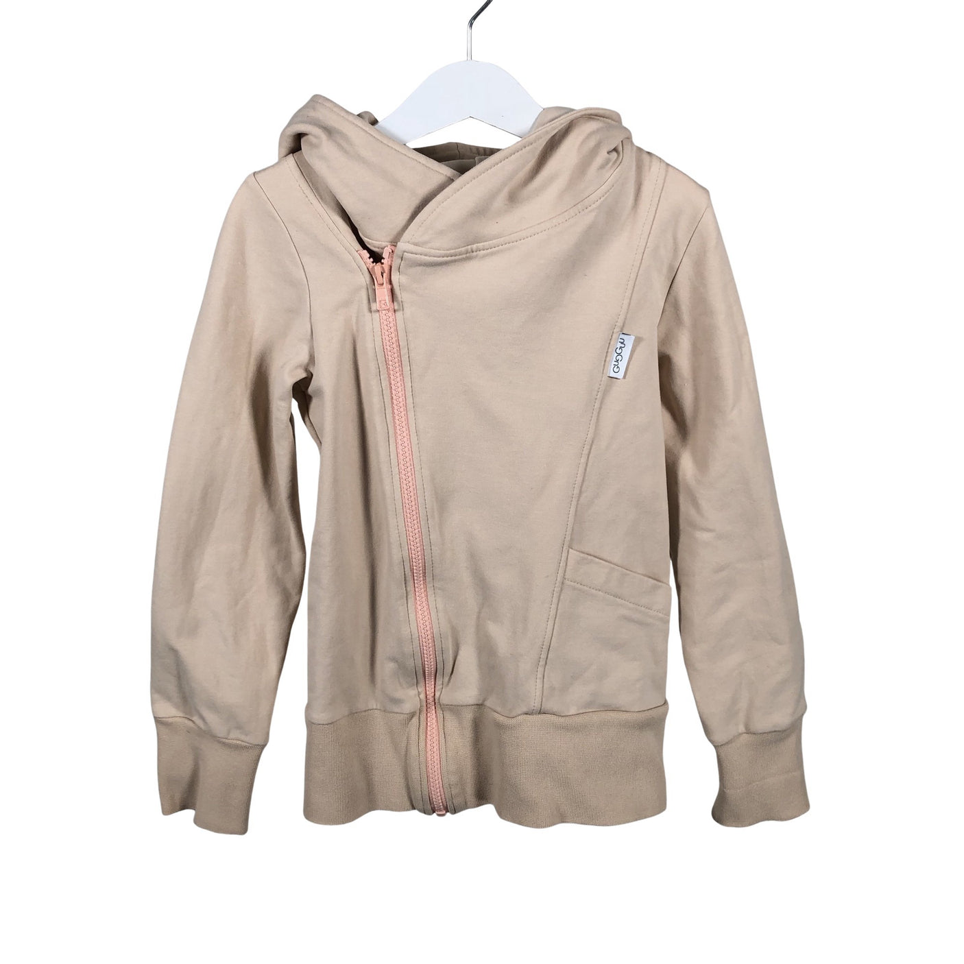 Unisex Gugguu - Hoodie, size 122 - 128 - Beige (2)