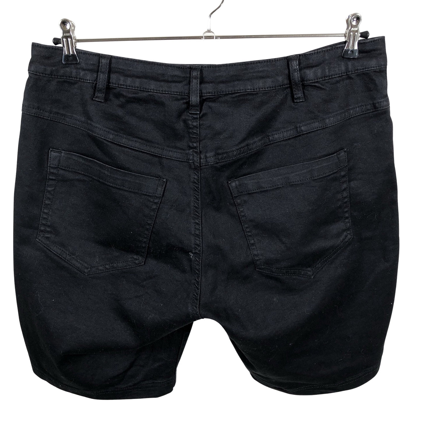 Unisex Zizzi - Denim shorts, size 46 - Black (3)