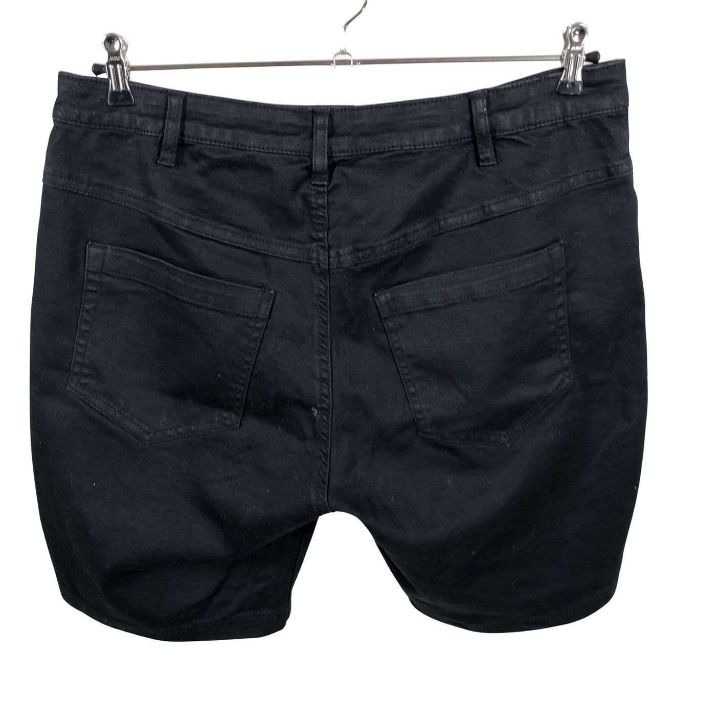 Unisex Zizzi - Denim shorts, size 46 - Black (4)