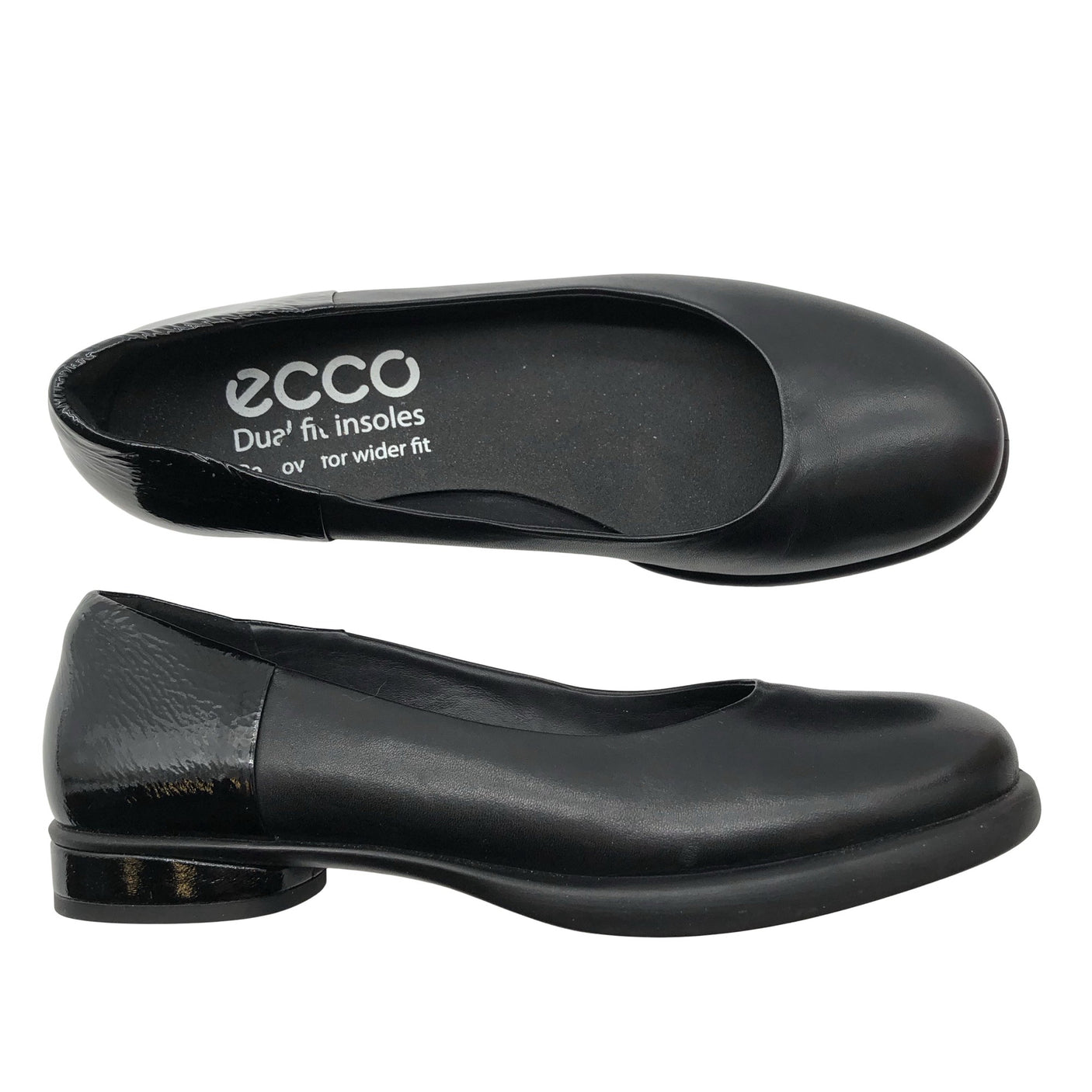 Unisex Ecco - Ballerinas, size 38 - Black (2)