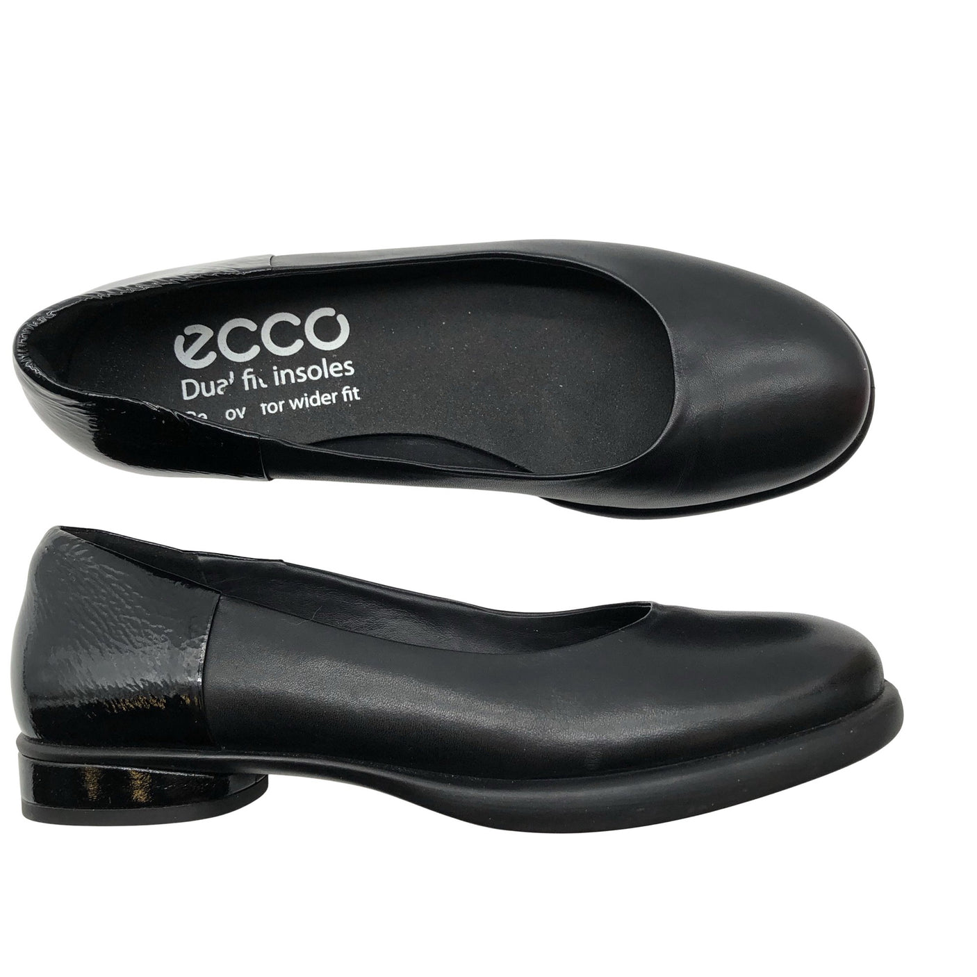 Unisex Ecco - Ballerinas, size 38 - Black (1)