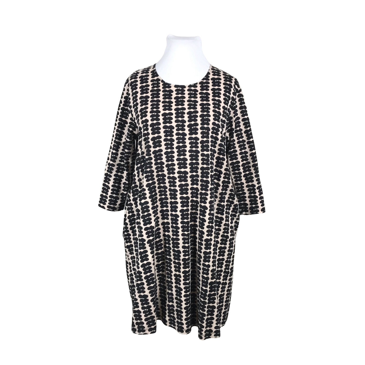 Unisex Marimekko - Tricot dress, size 44 - Beige (1)