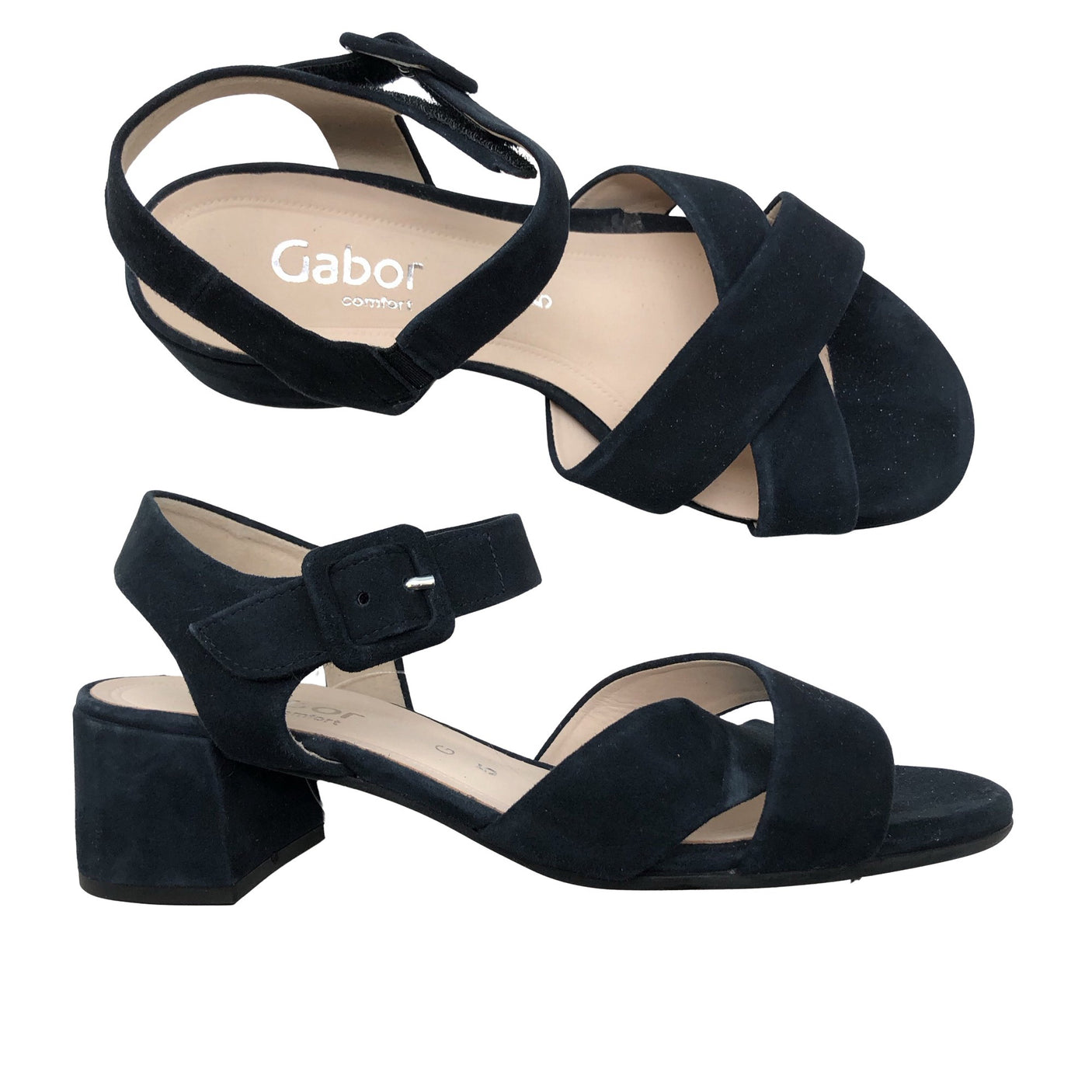 Unisex Gabor - Heeled sandals, size 38 - Blue (1)
