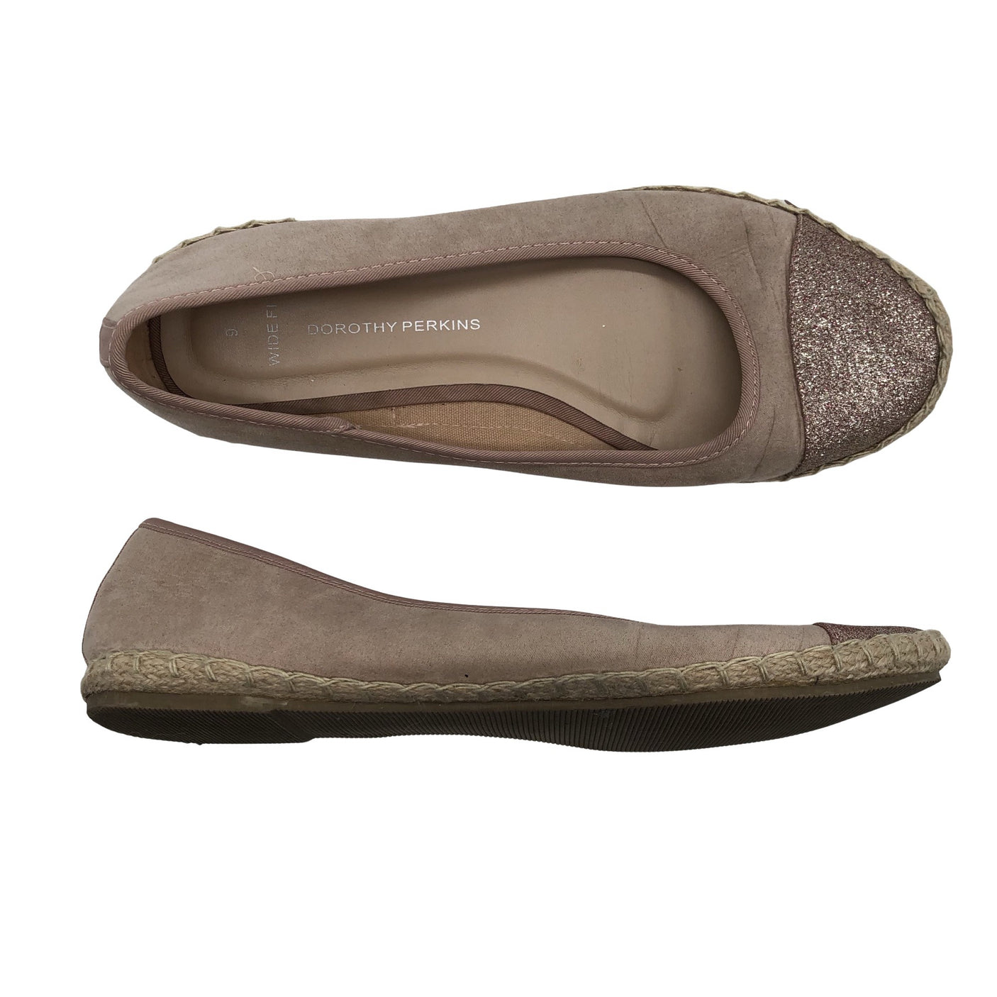 Unisex Dorothy Perkins - Ballerinas, size 41 - Light pink (1)