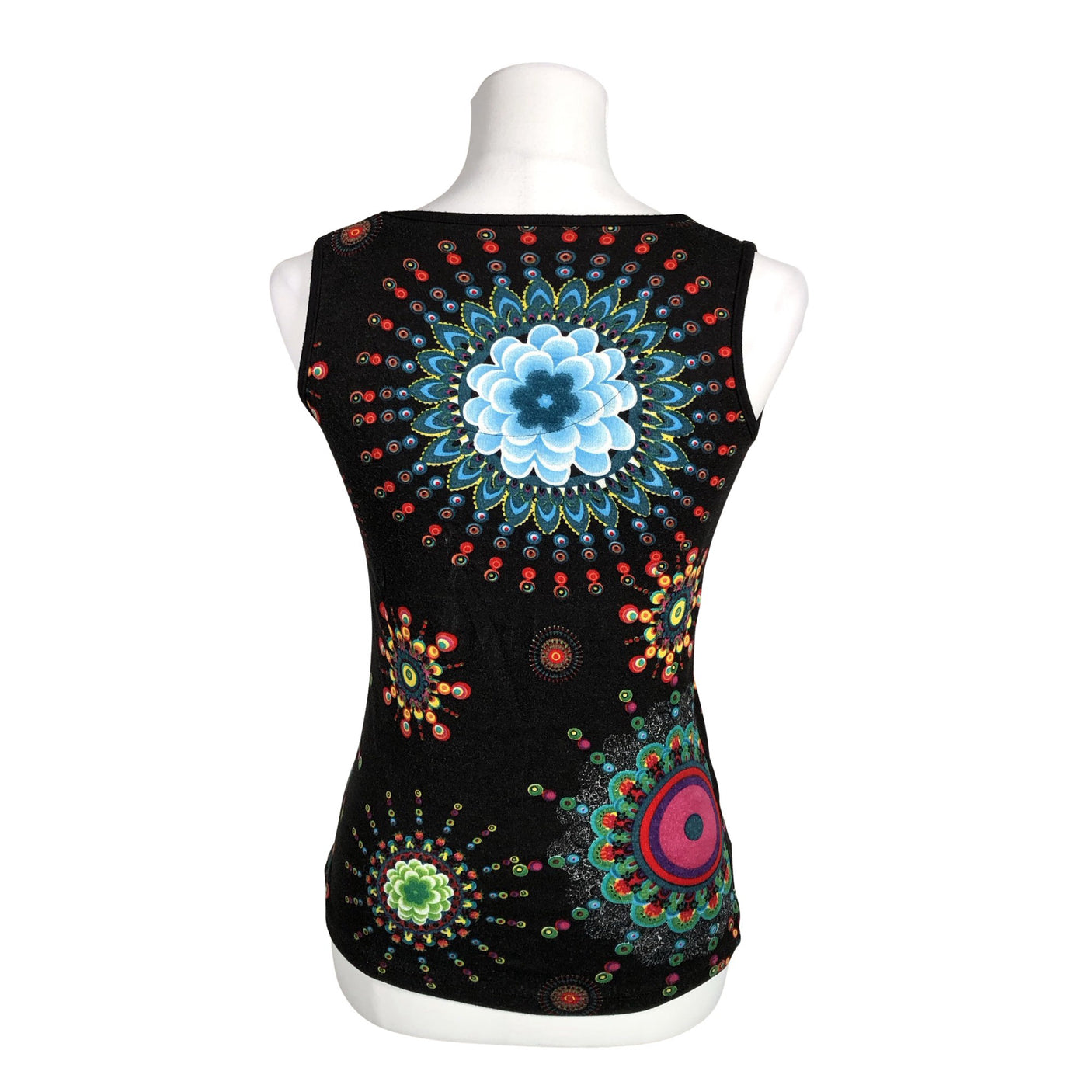 Unisex Desigual - Tricot tank top, size 38 - Black (2)