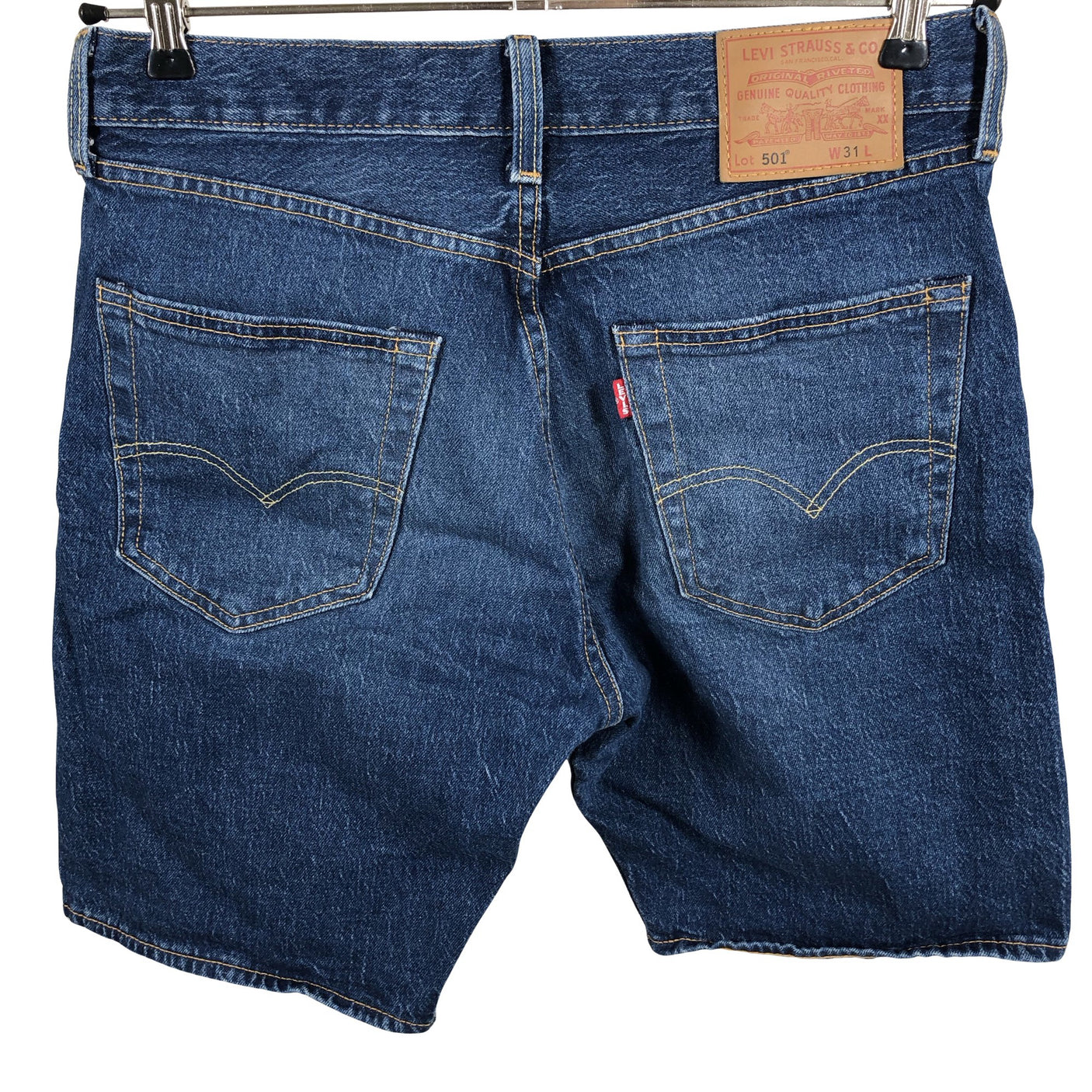 Unisex Levi's - Denim shorts, size W31 - Blue (3)