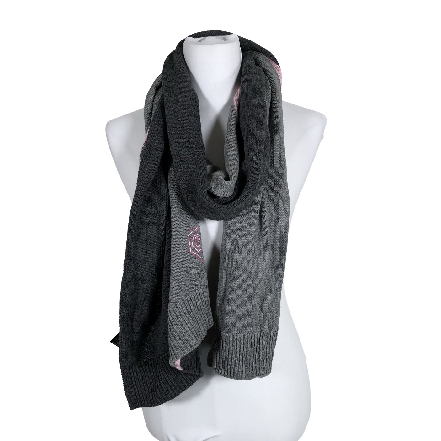 Unisex me&i - Scarf, size Ei kokoa - Gray (2)