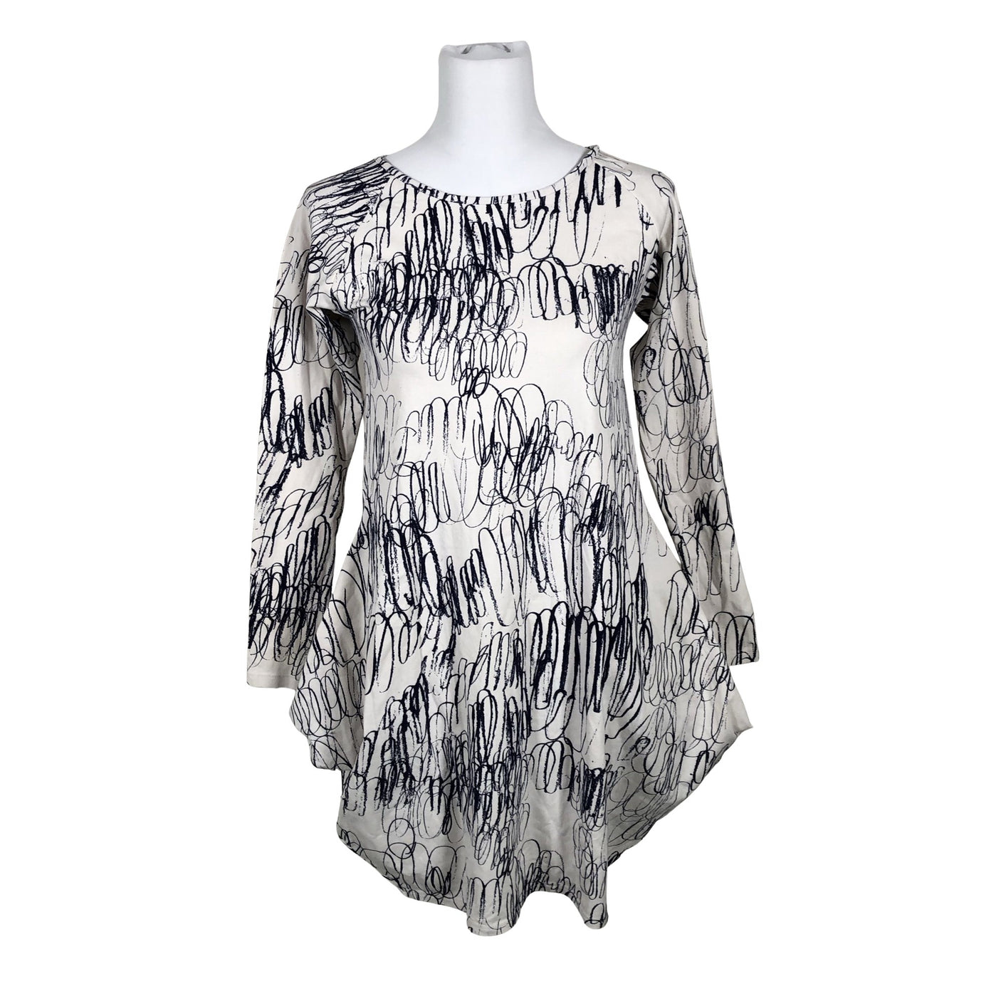 Unisex Papu - Tricot tunic, size 36 - White (2)