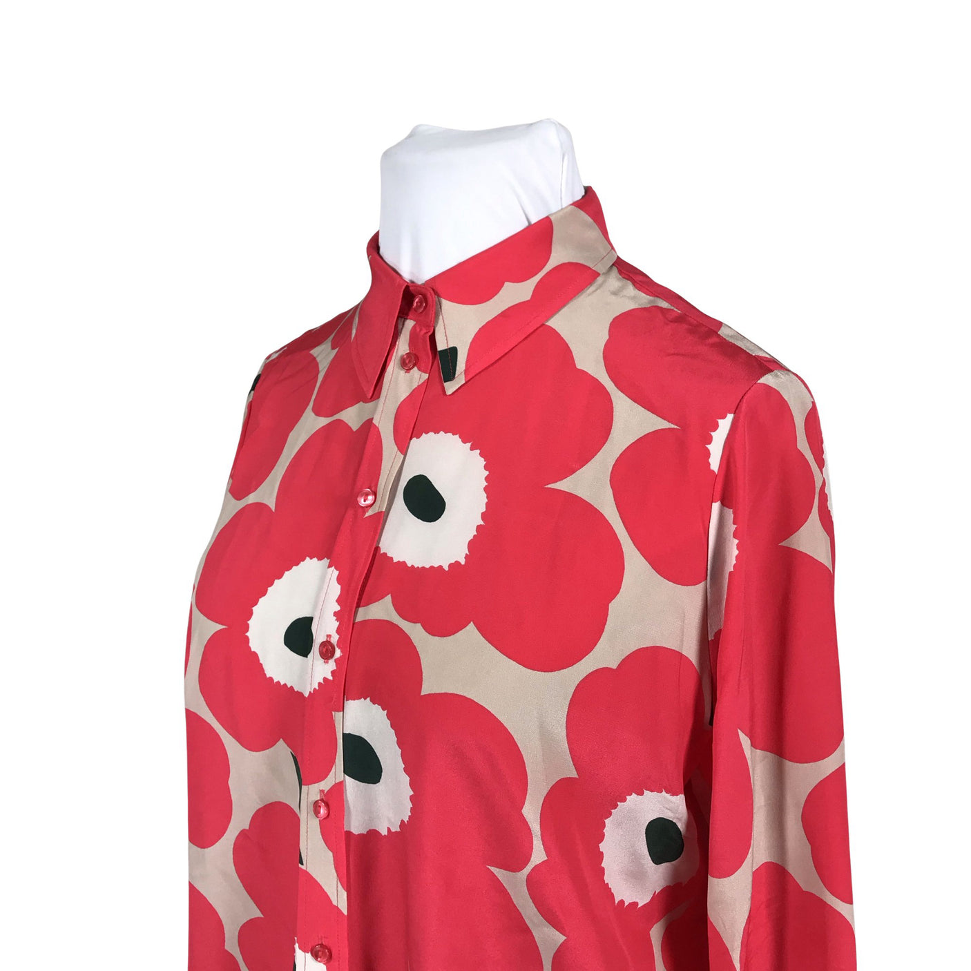 Unisex Marimekko - Blouse, size 44 - Red (2)