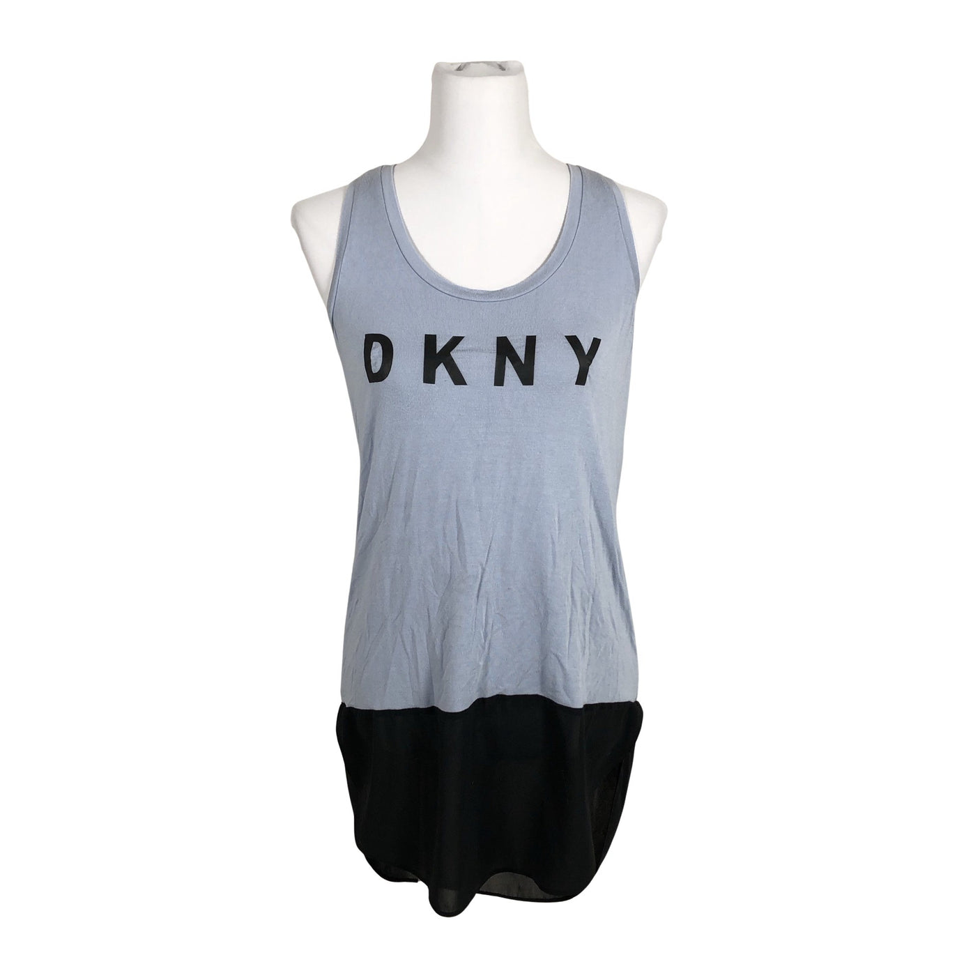 Unisex DKNY - Tricot tank top, size 38 - Light blue (2)