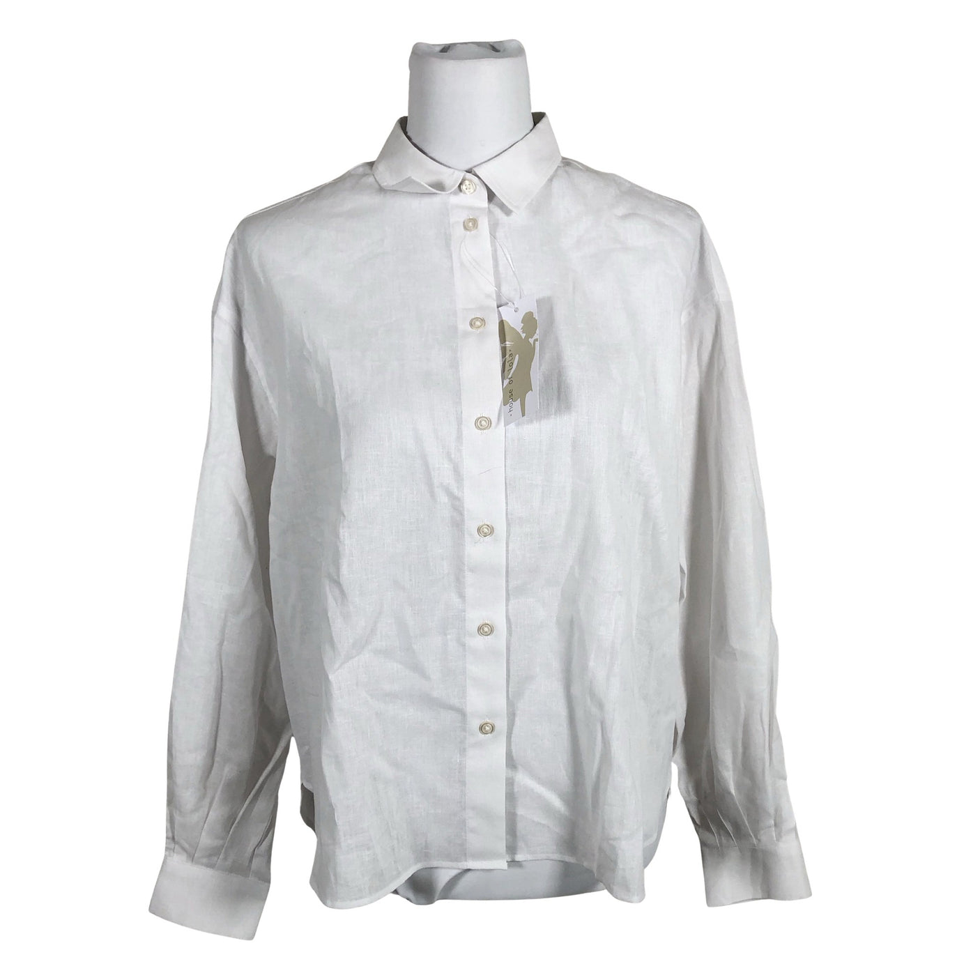 Unisex House of Lola - Collared shirt, size 38 - White (2)