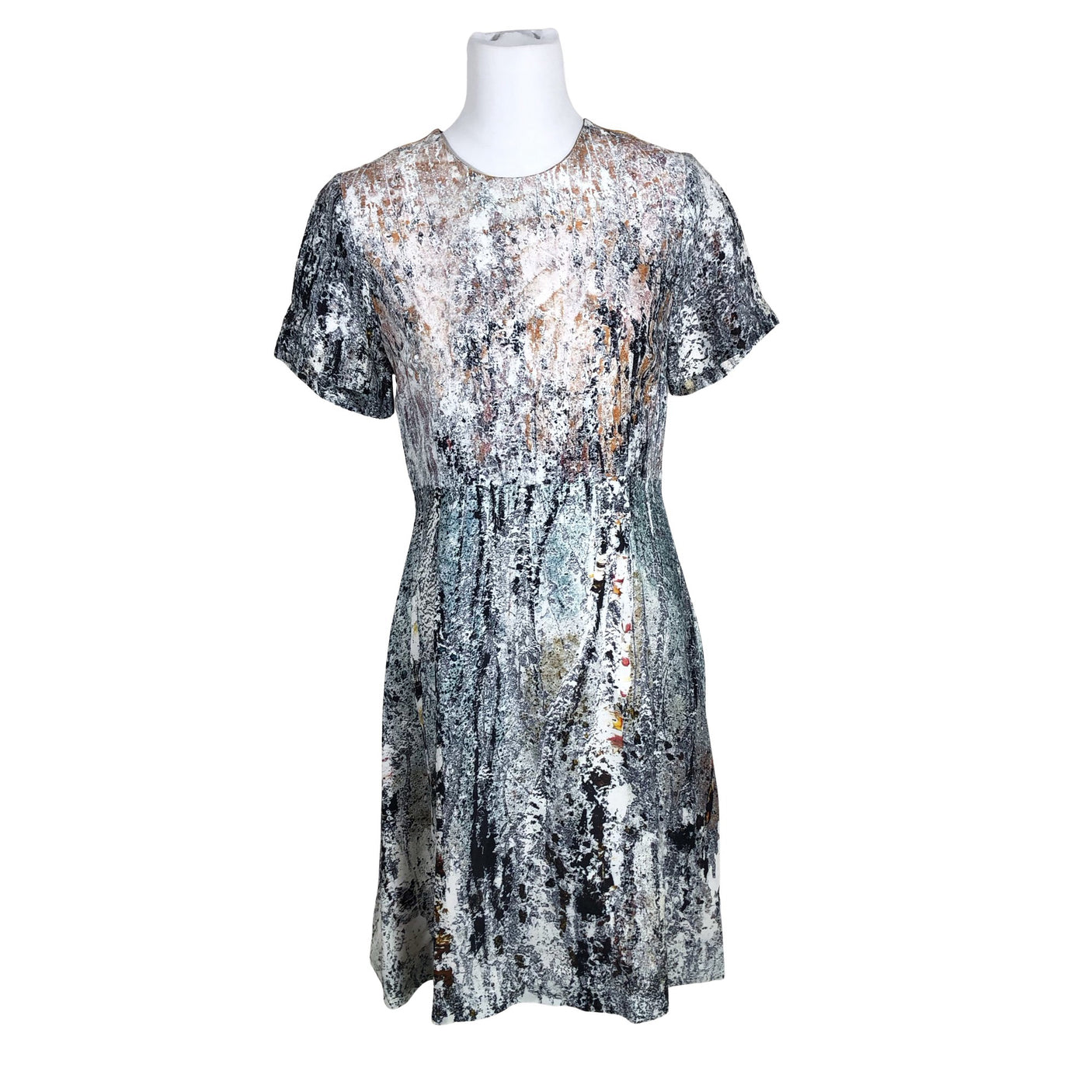 Unisex Hálo - Schiffon dress, size 38 - Gray (1)