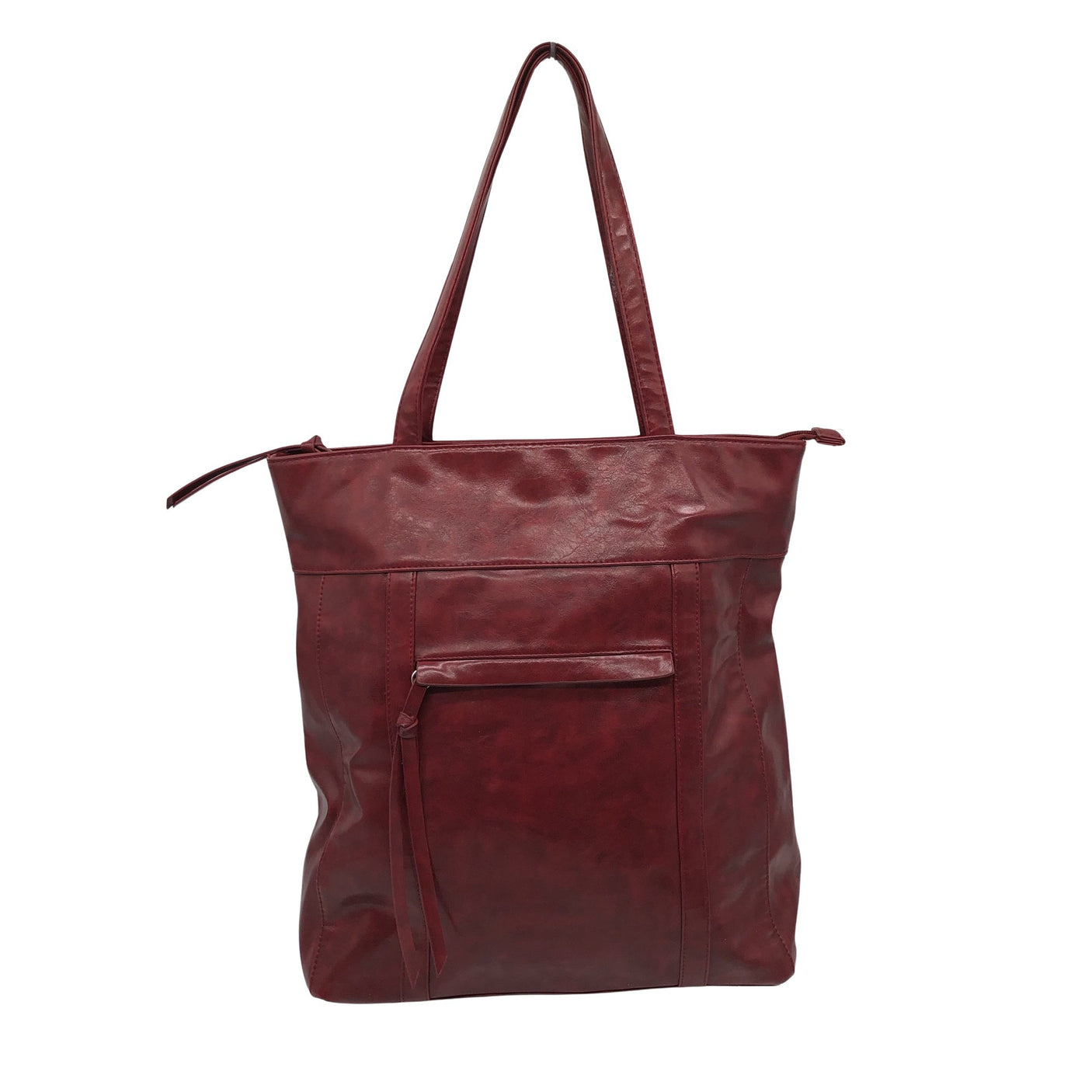 Unisex OVS - Handbag, size Maxi - Wine red (1)
