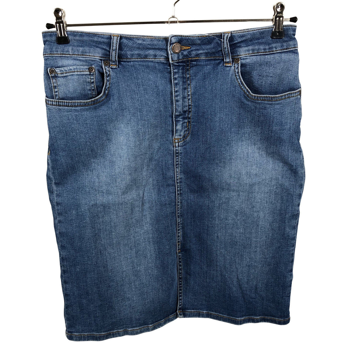 Unisex Boomerang - Denim skirt, size 40 - Blue (2)