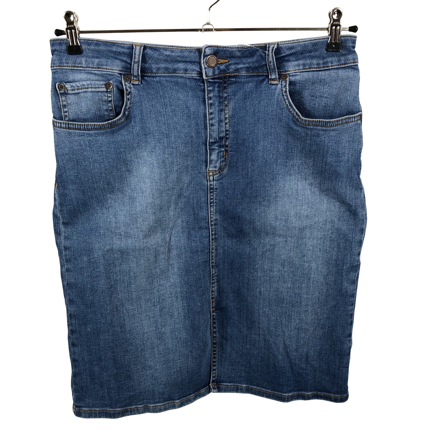 Unisex Boomerang - Denim skirt, size 40 - Blue (3)