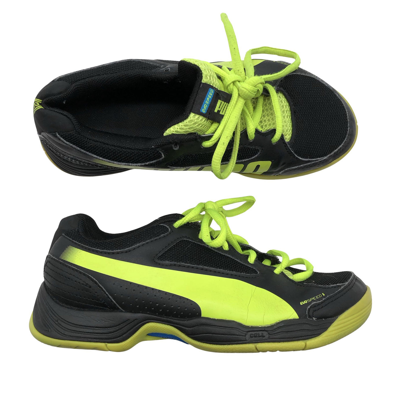 Unisex Puma - Indoor sports shoes, size 34 - Black (1)