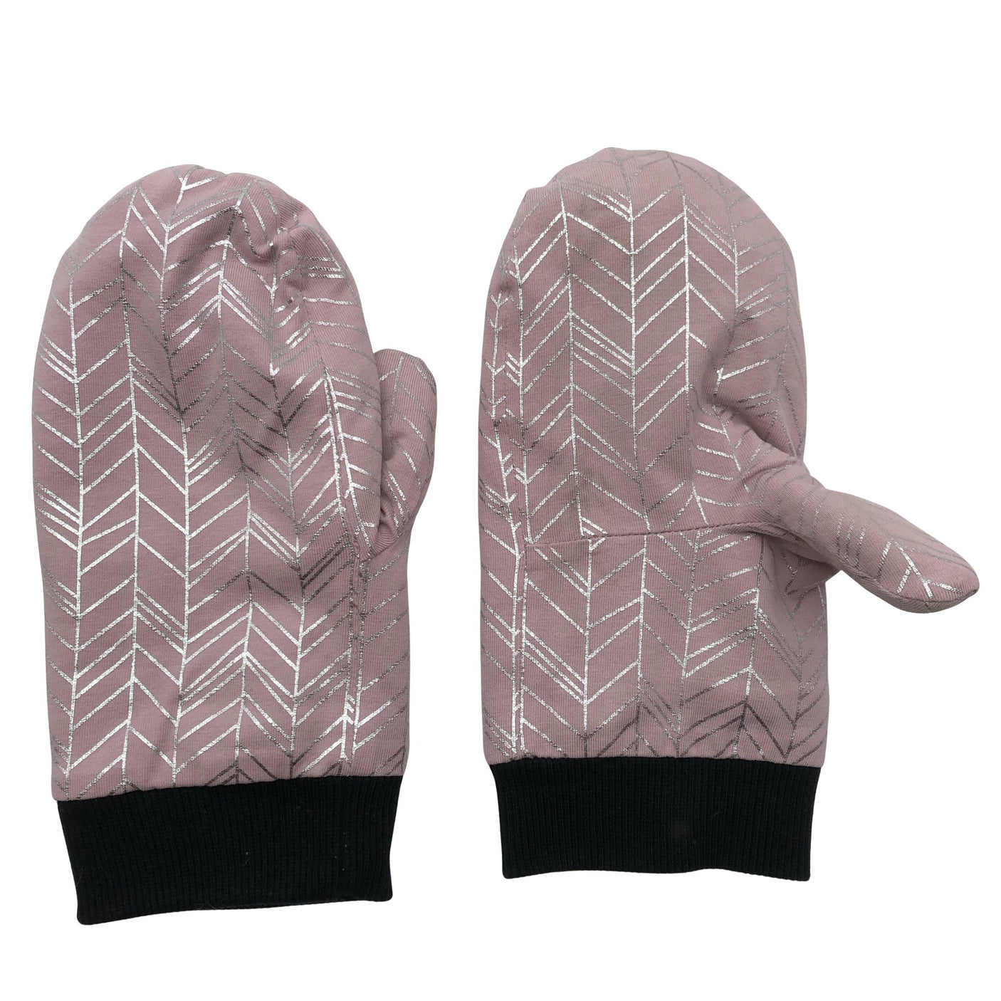 Unisex Handmade - Mittens, size Ei kokoa - Light pink (1)