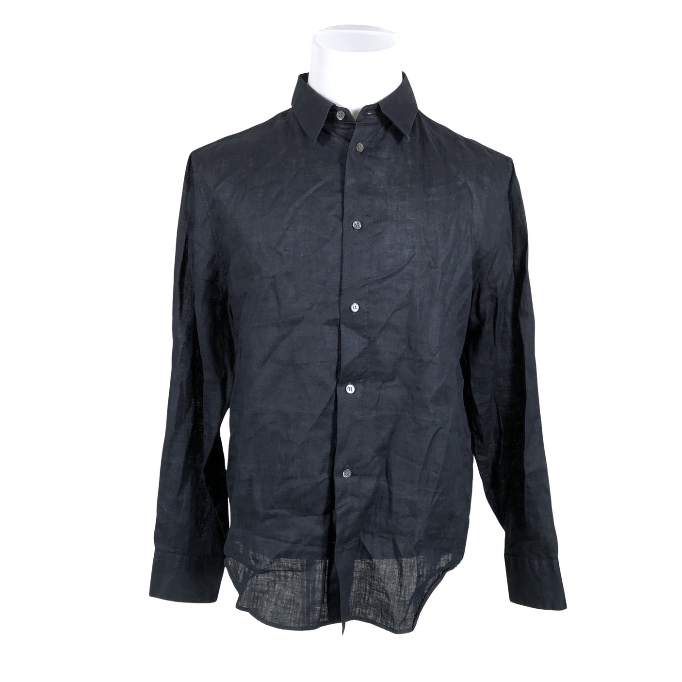 Unisex COS - Collared shirt, size S - Black (1)