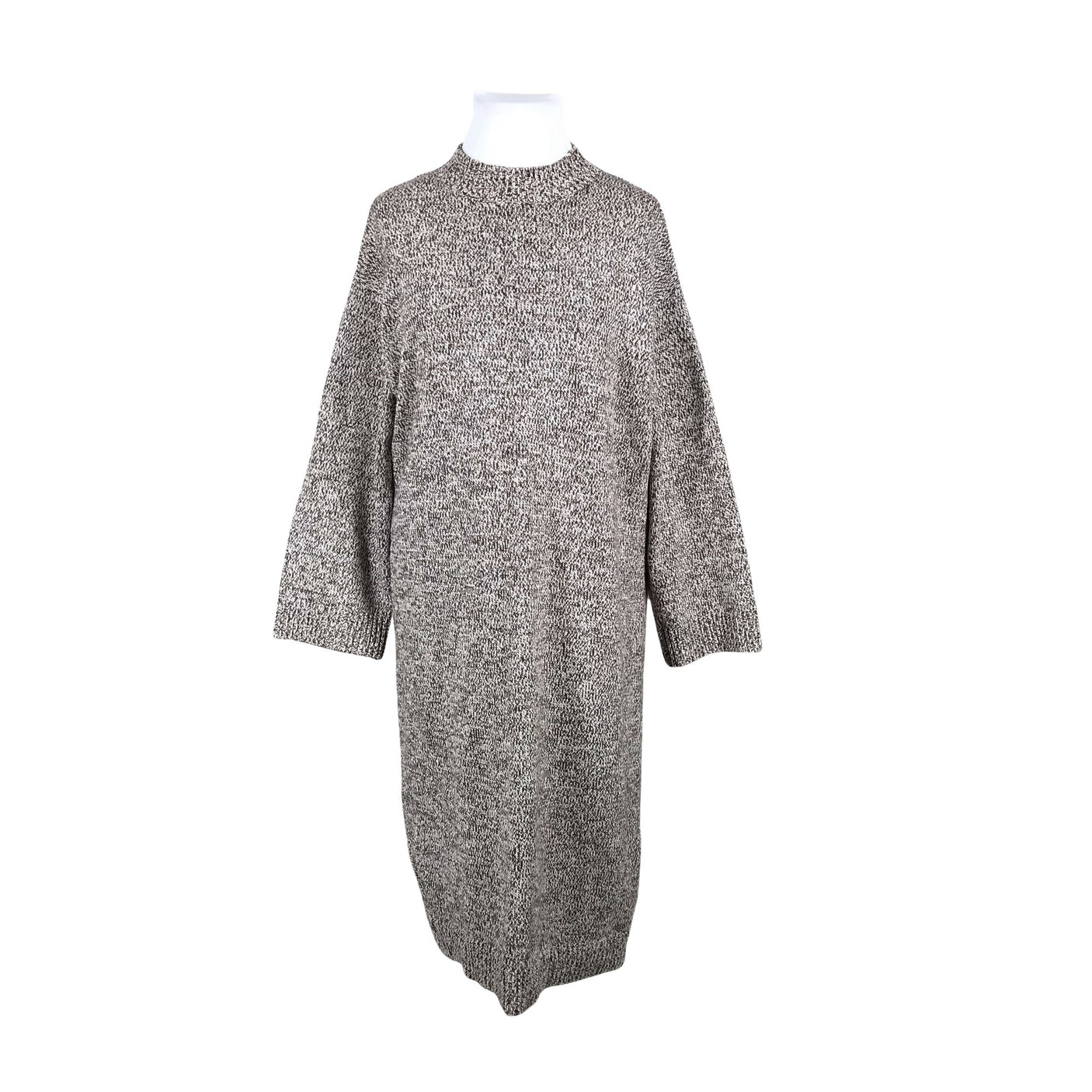 Unisex Selected - Knit dress, size 42 - Brown (1)