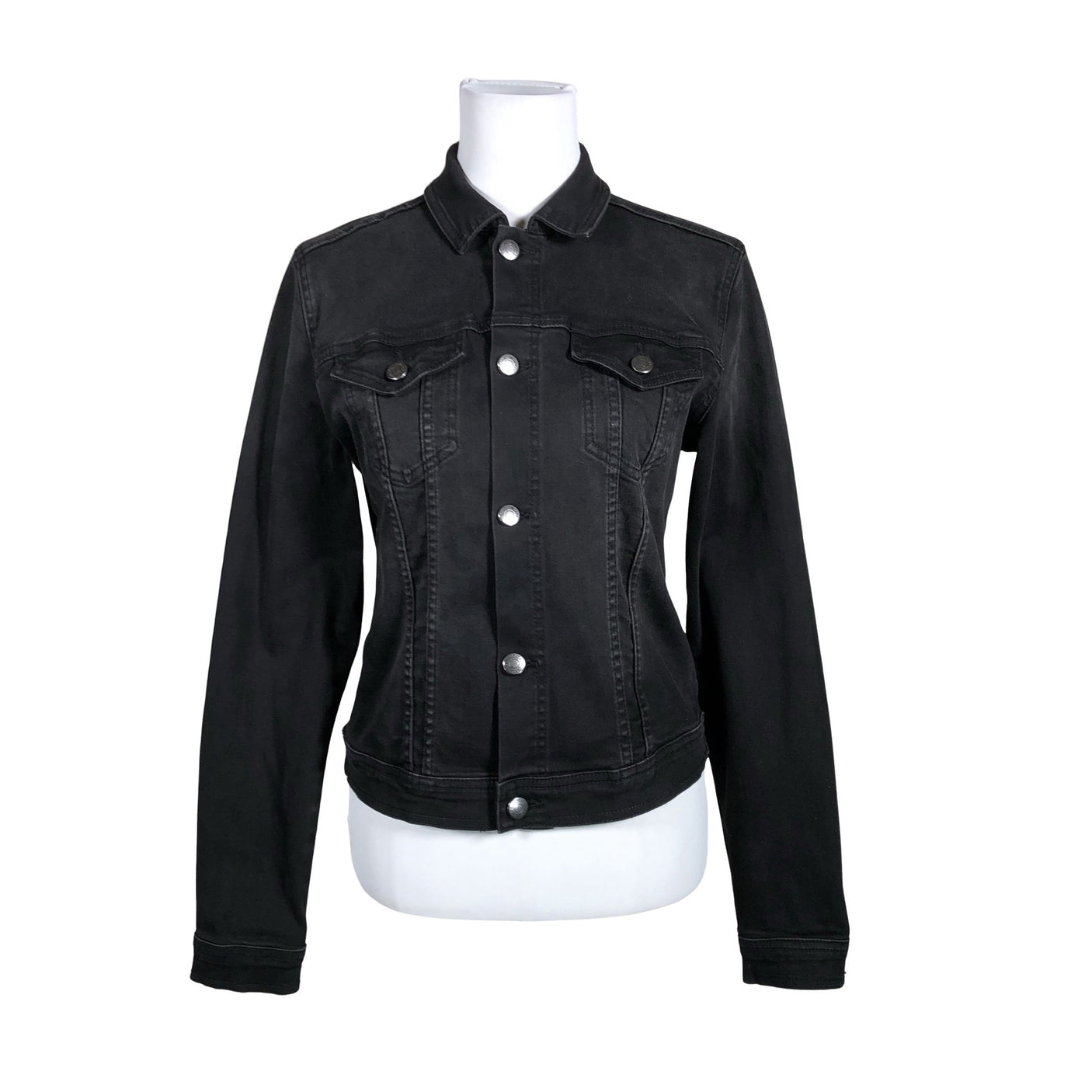 Unisex Soyaconcept - Denim jacket, size 38 - Black (1)