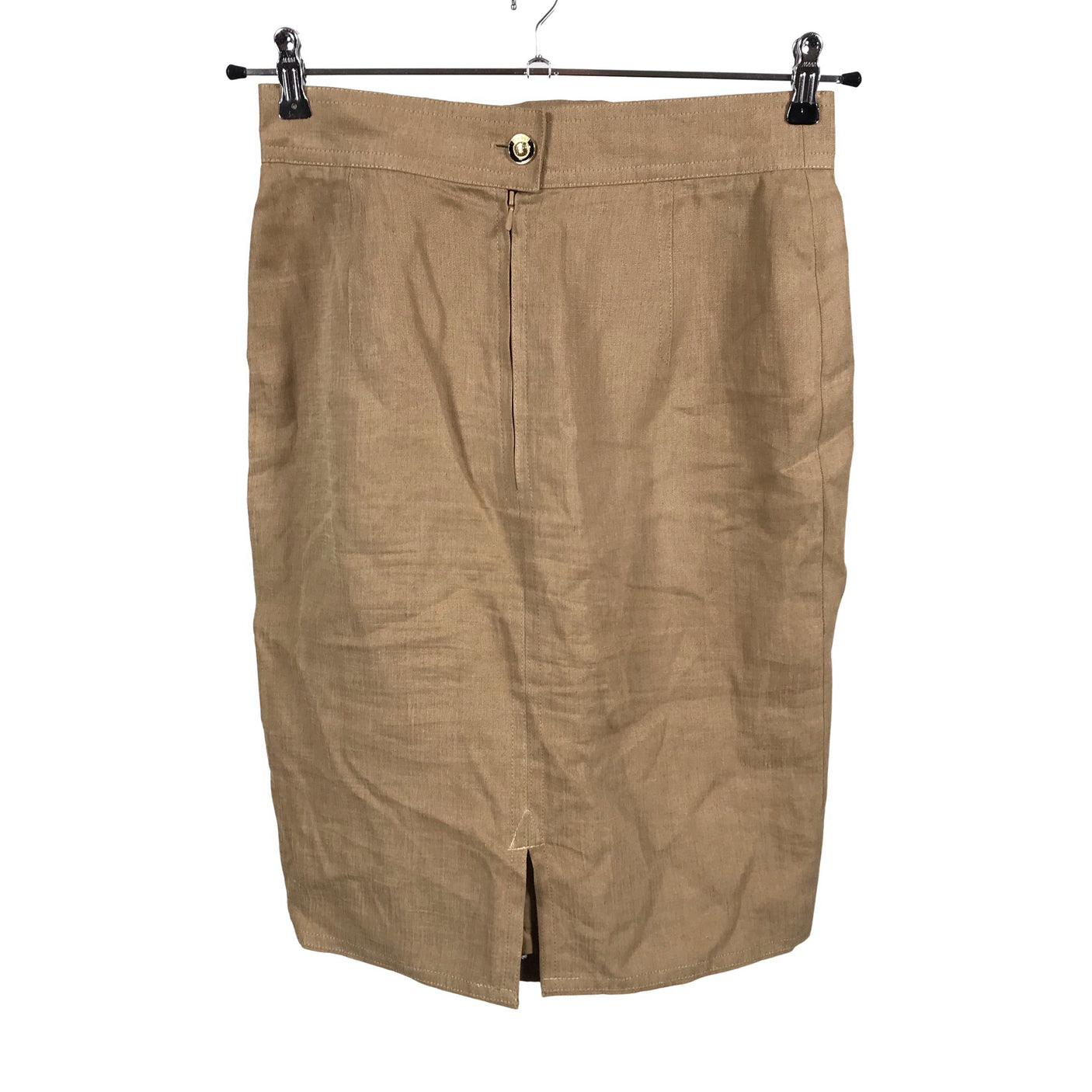 Unisex Louis Féraud - Fabric skirt, size 40 - Brown (2)