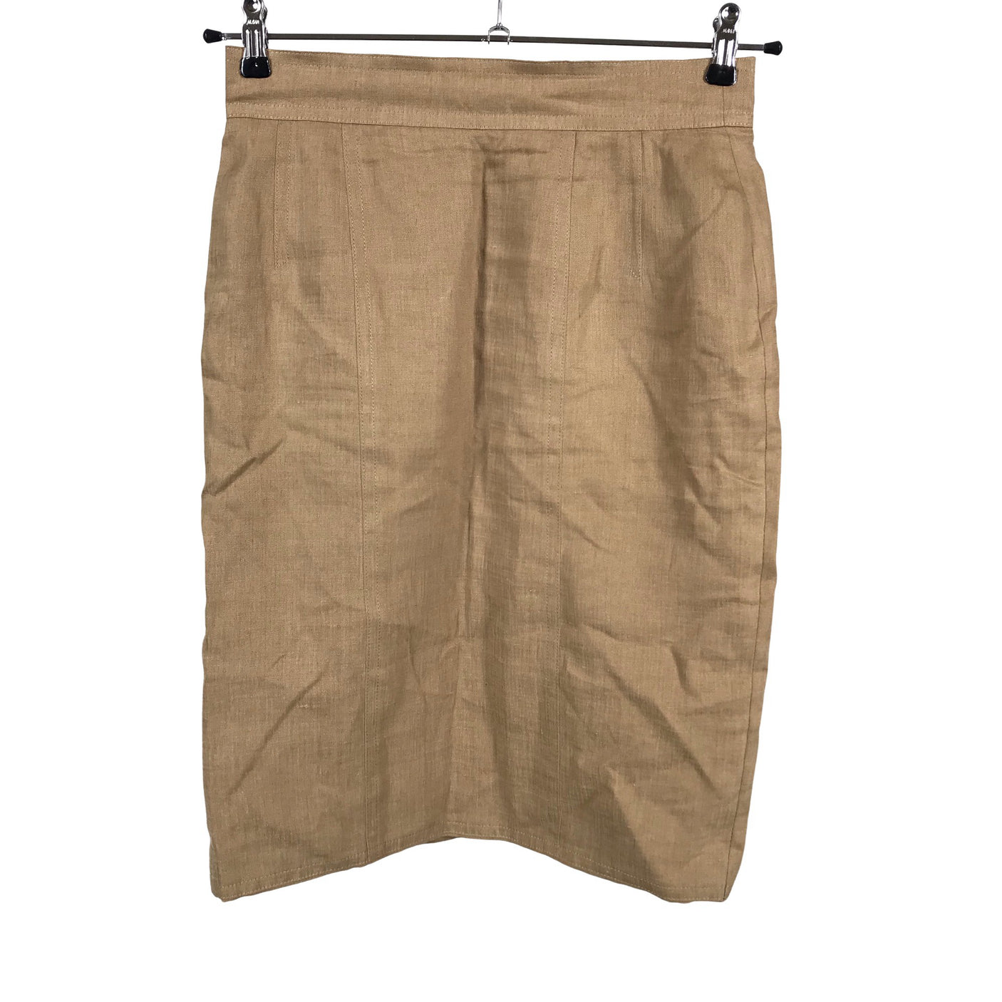 Unisex Louis Féraud - Fabric skirt, size 40 - Brown (1)