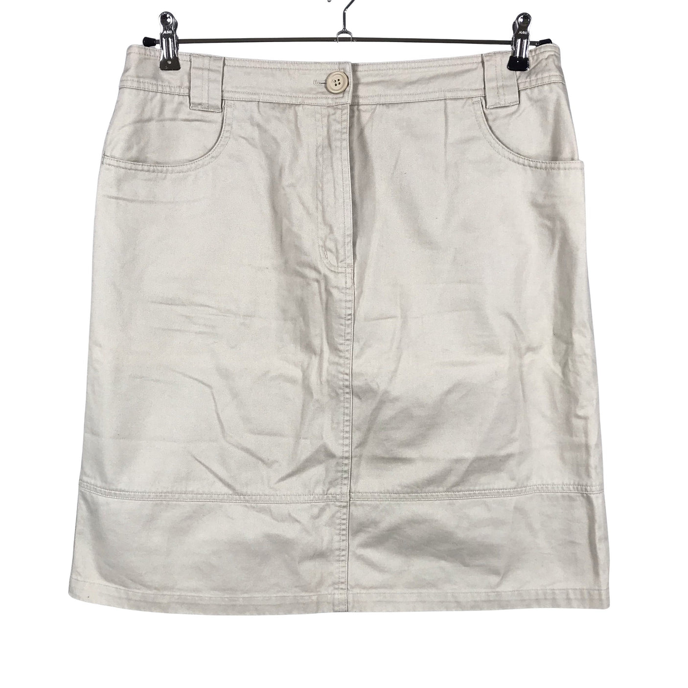 Unisex O.I.S - Fabric skirt, size 42 - Beige (1)