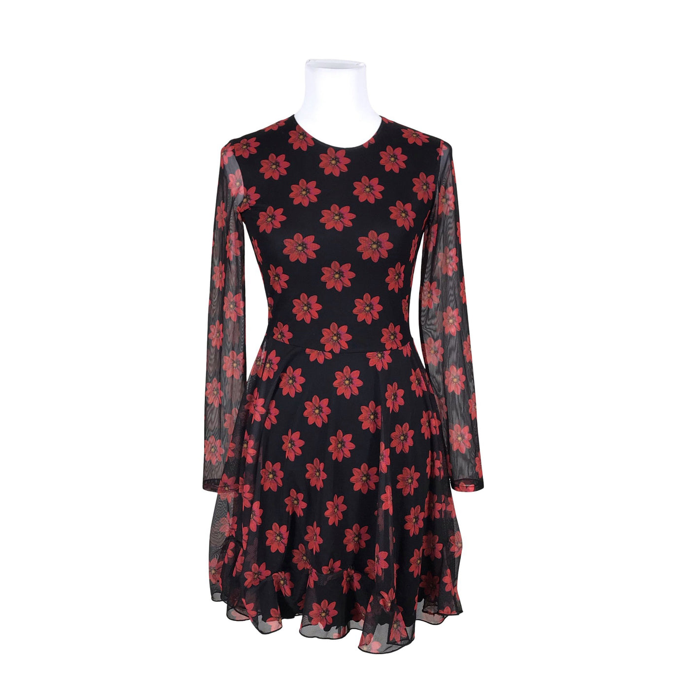 Unisex Desigual - Tricot dress, size 36 - Red (1)