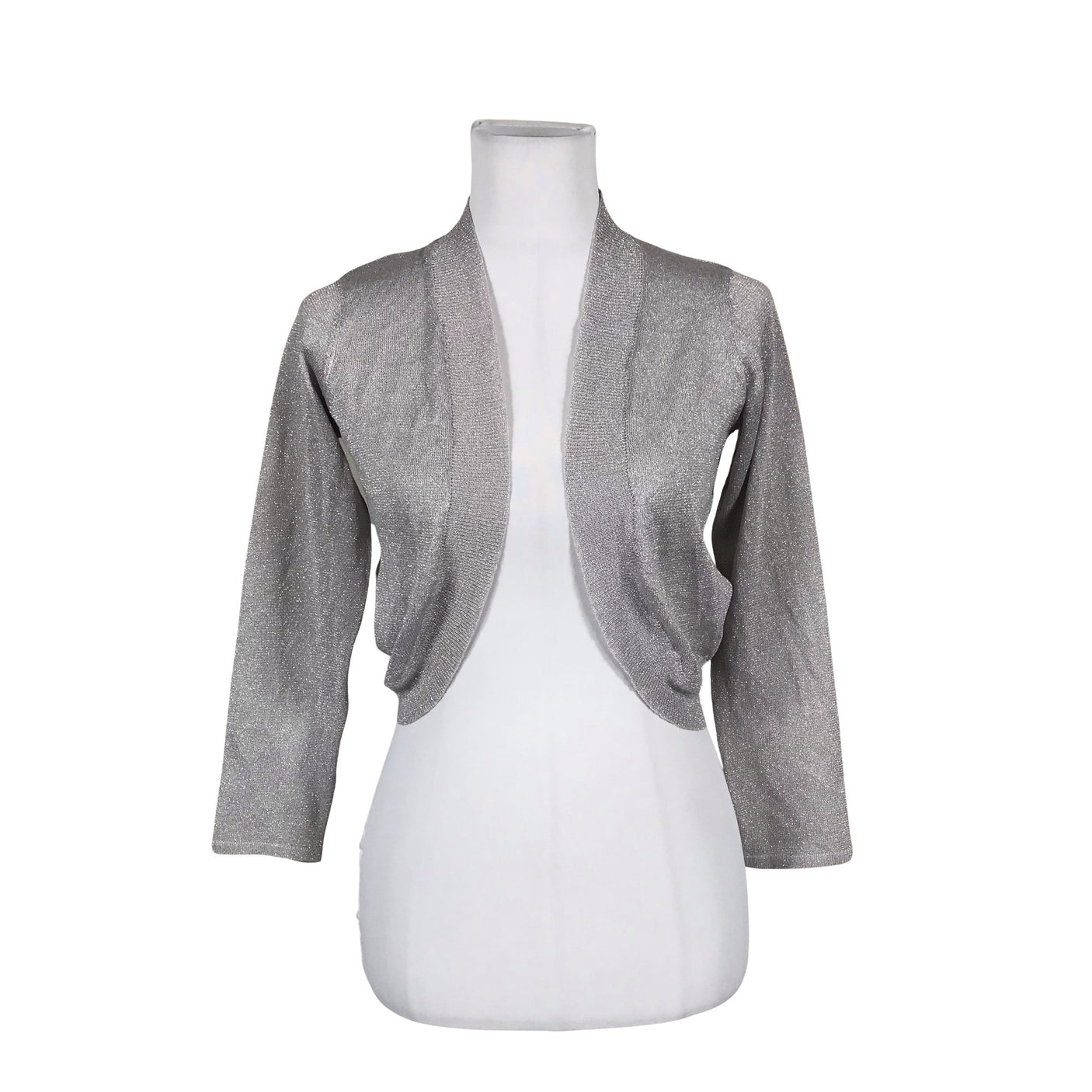 Unisex Anna Field - Knit bolero jacket, size 36 - Gray (1)