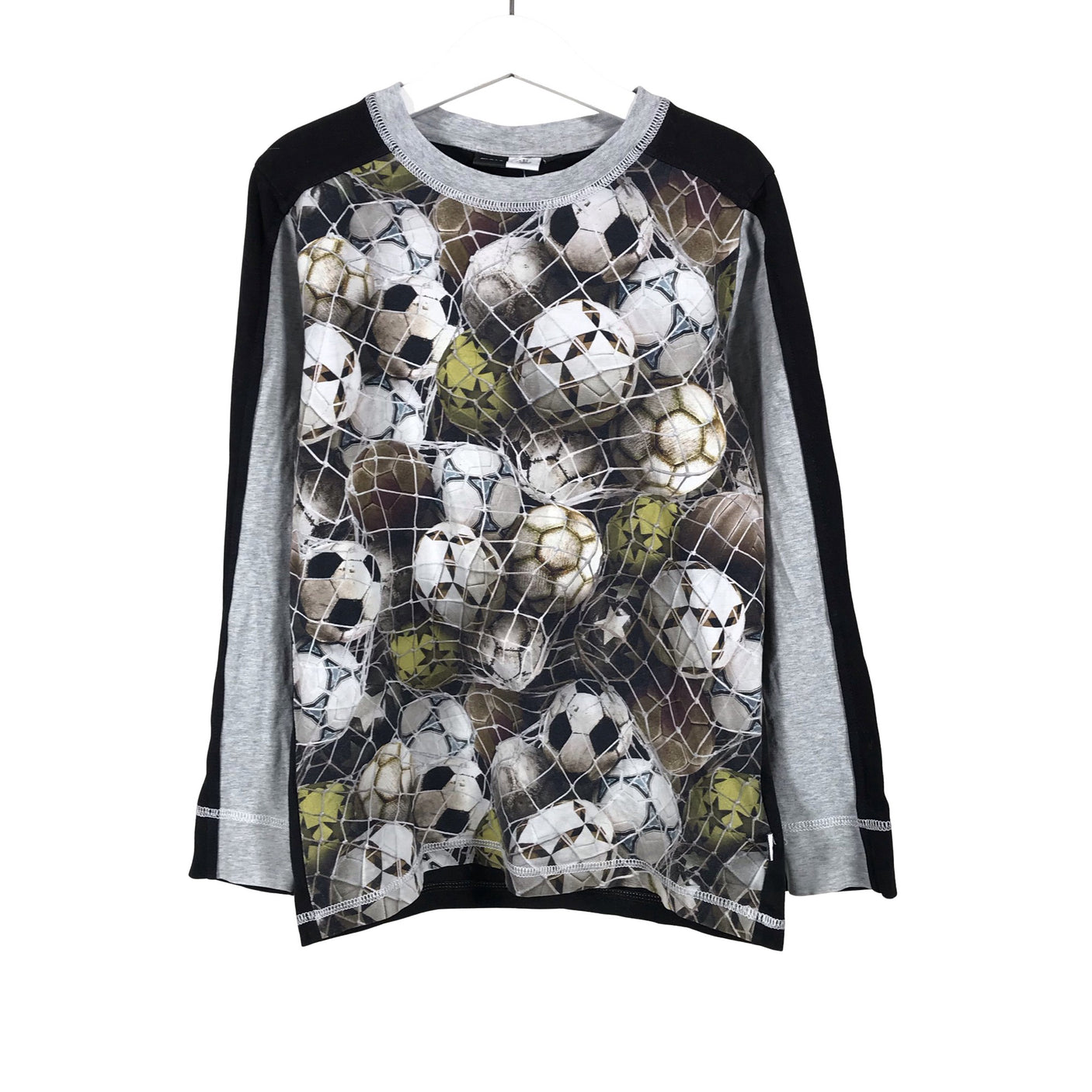 Unisex Molo Kids - Tricot shirt, size 128 - 134 - Gray (1)