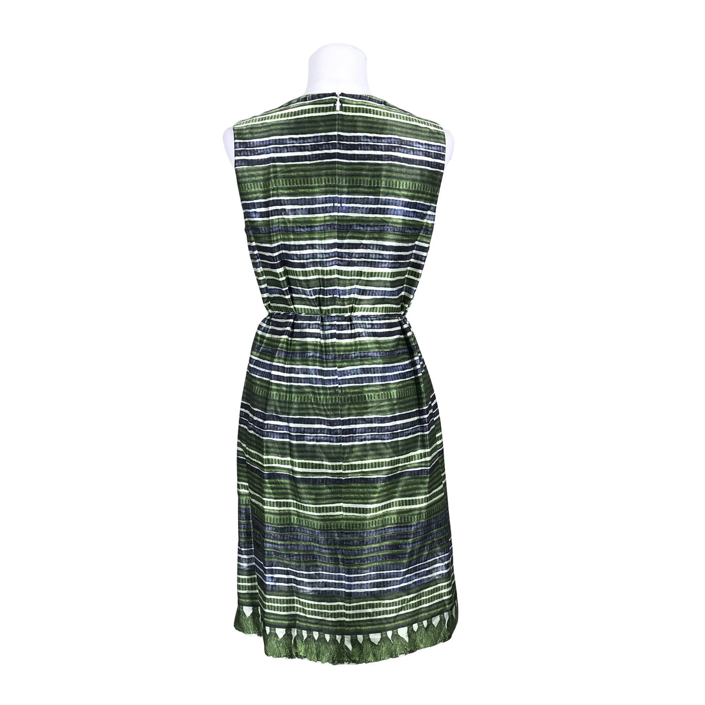 Unisex Hugo Boss - Schiffon dress, size 38 - Green (2)