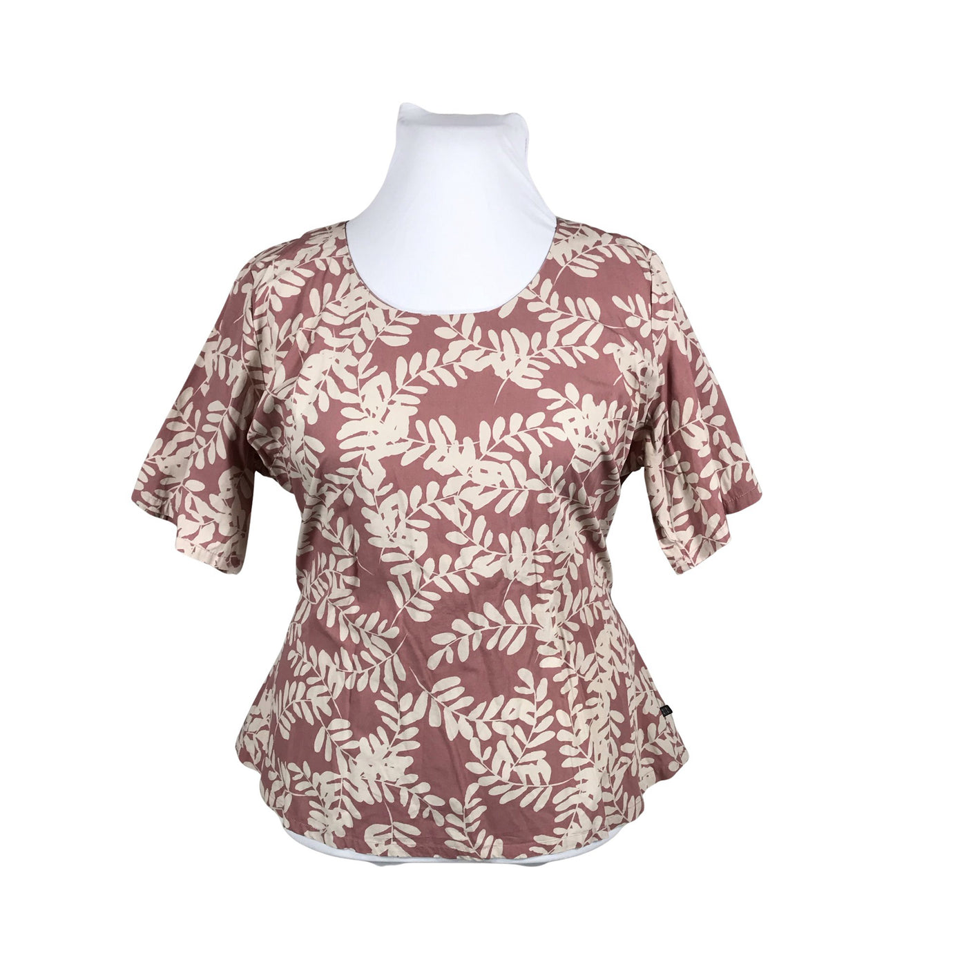 Unisex Kaiko - Short-sleeved blouse, size 42 - Light pink (1)