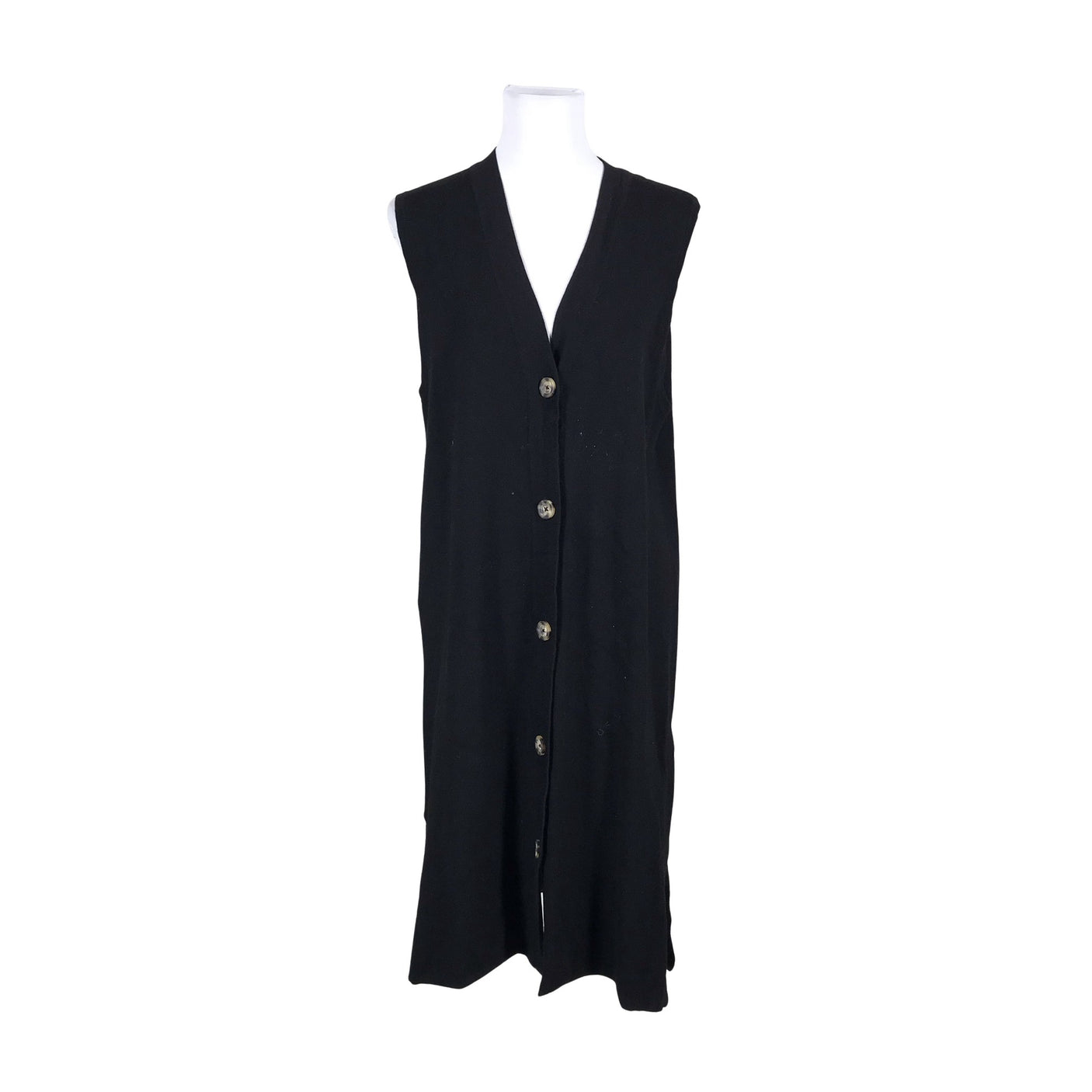 Unisex Kaffe - Knit vest, size 38 - Black (1)
