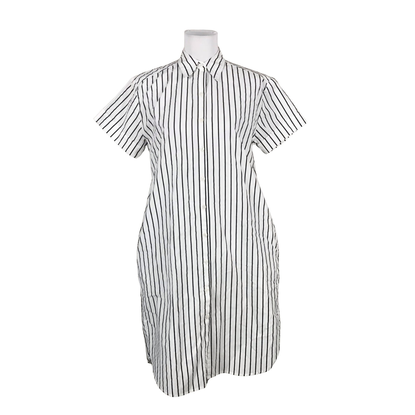 Unisex Lindex - Dress, size 36 - White (2)