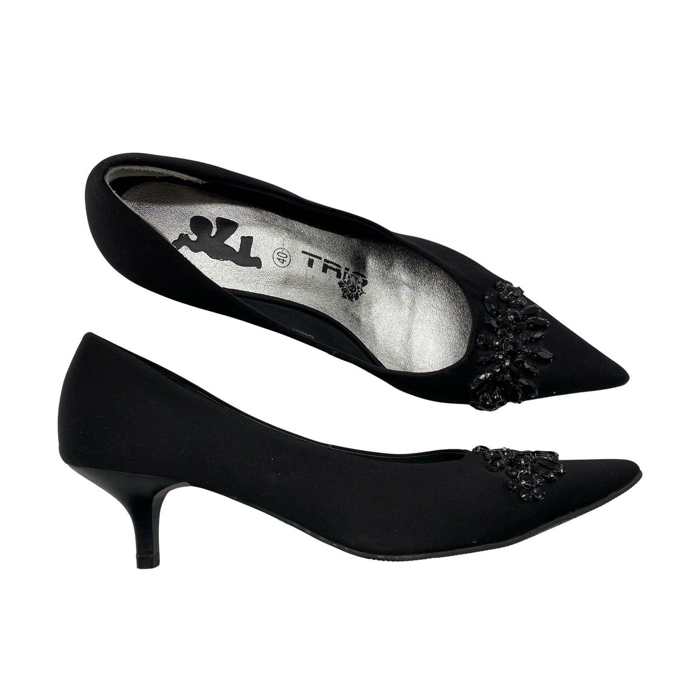 Unisex Trio - Evening high heels, size 40 - Black (1)