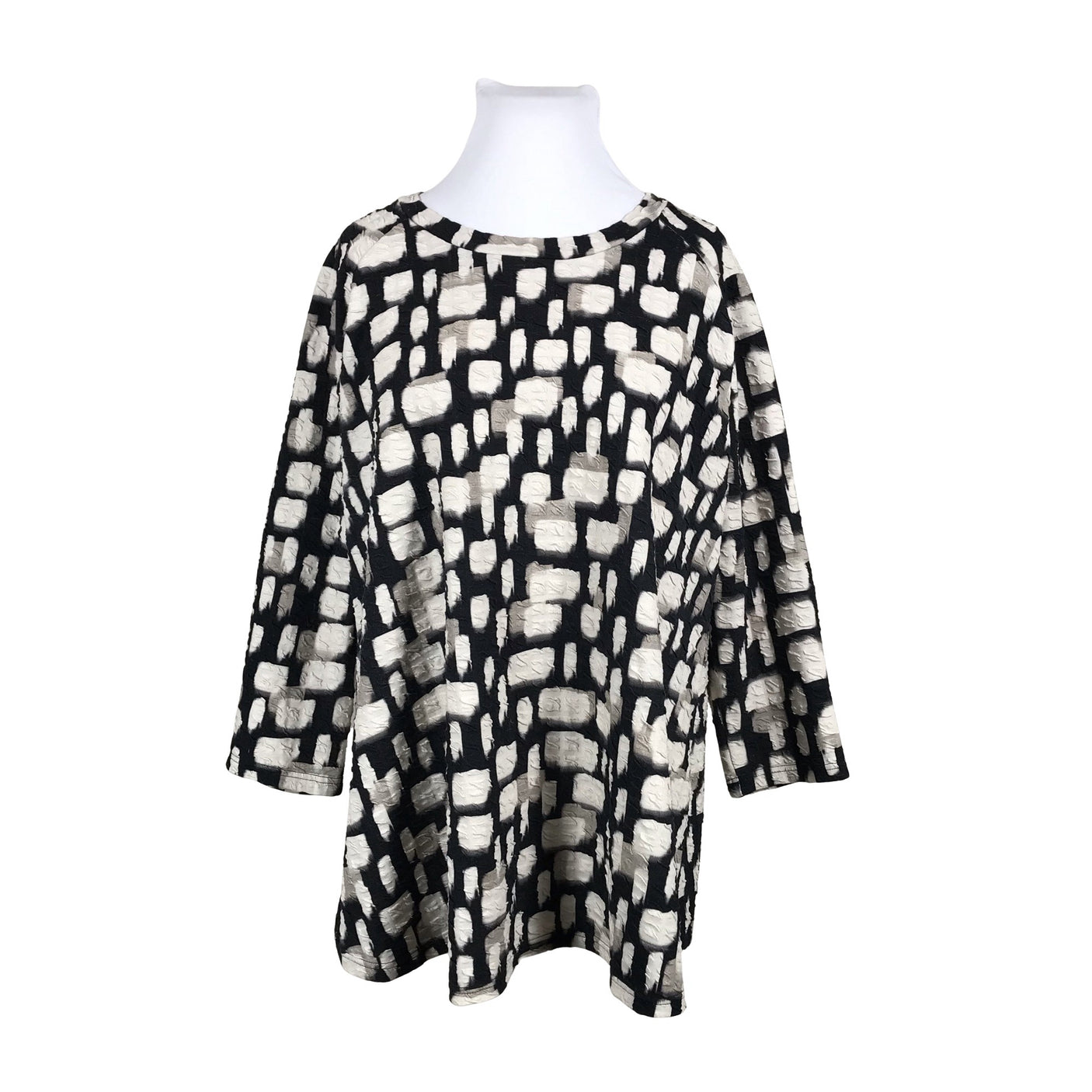 Unisex Bohéme - Tricot tunic, size 50 - Beige (1)