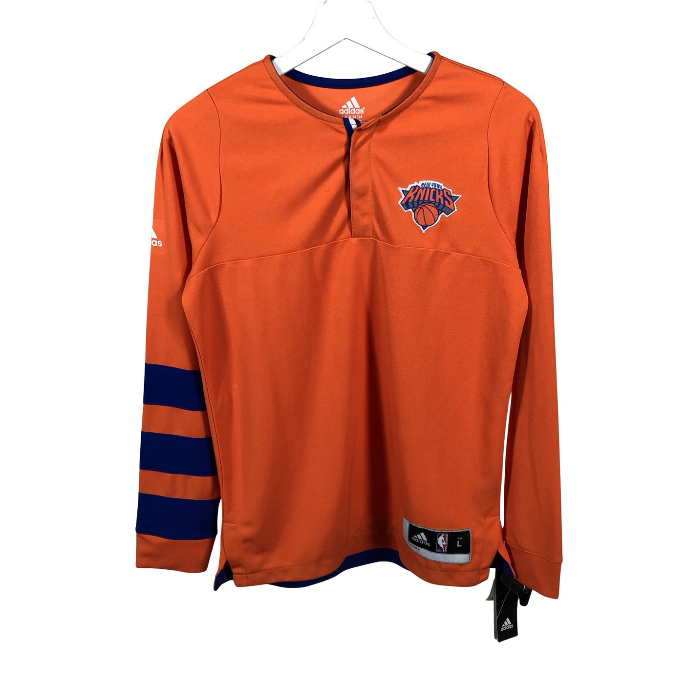 Unisex Adidas - Sports shirt, long sleeve, size 170 - 176 - Orange (1)