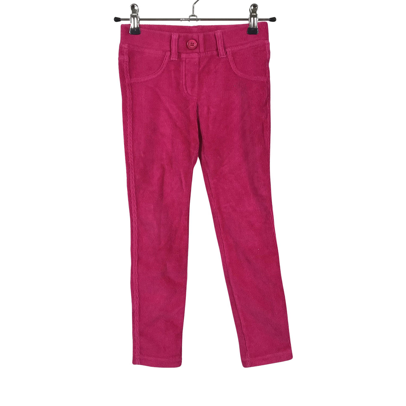 Unisex Benetton - Velvet pants, size 116 - 122 - Pink (1)