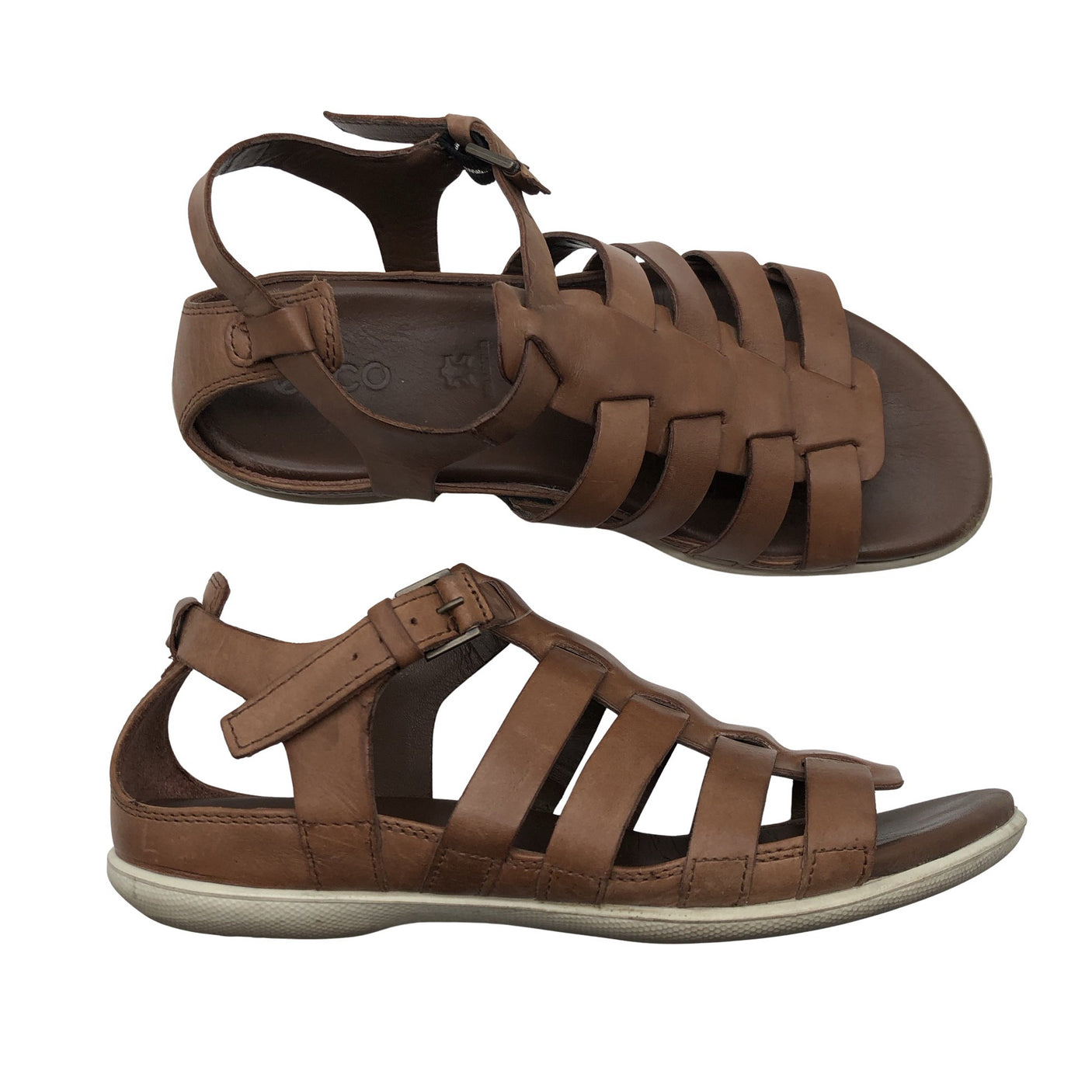 Unisex Ecco - Sandals, size 38 - Brown (1)
