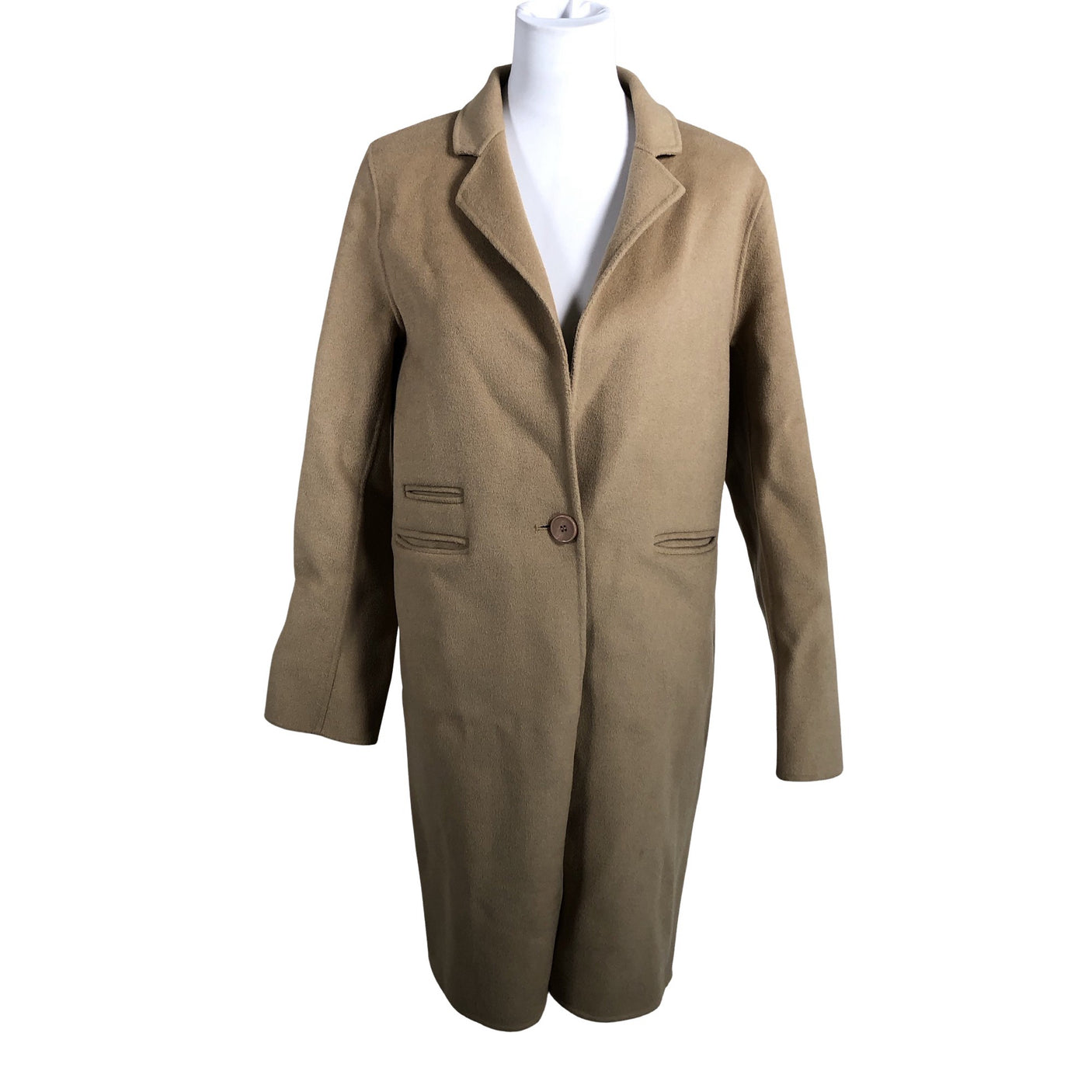 Unisex Andiata - Wool coat, size 38 - Brown (1)