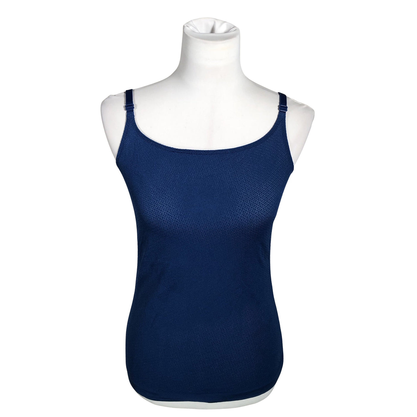 Unisex Wolford - Tricot tank top, size 38 - Blue (1)