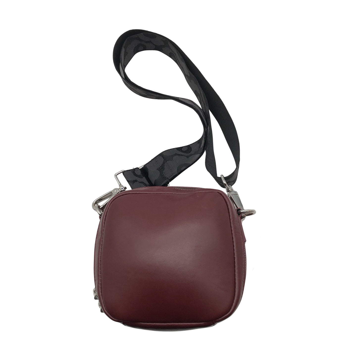 Unisex Marimekko - Shoulder bag, size Midi - Wine red (2)