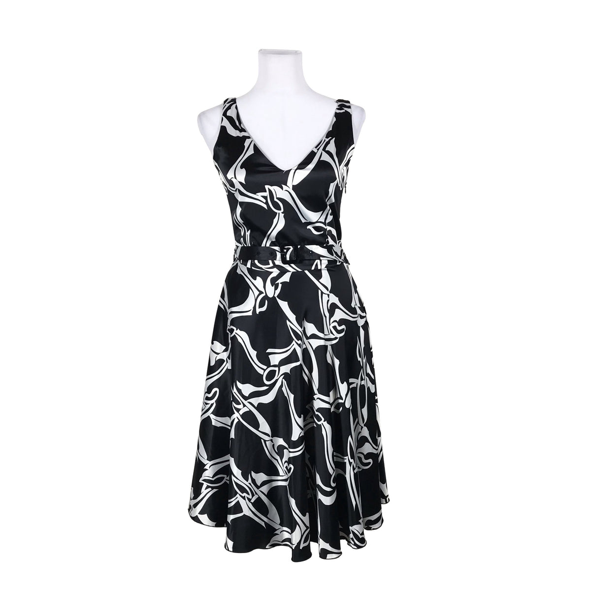 Unisex InWear - Schiffon dress, size 32 - Black (1)