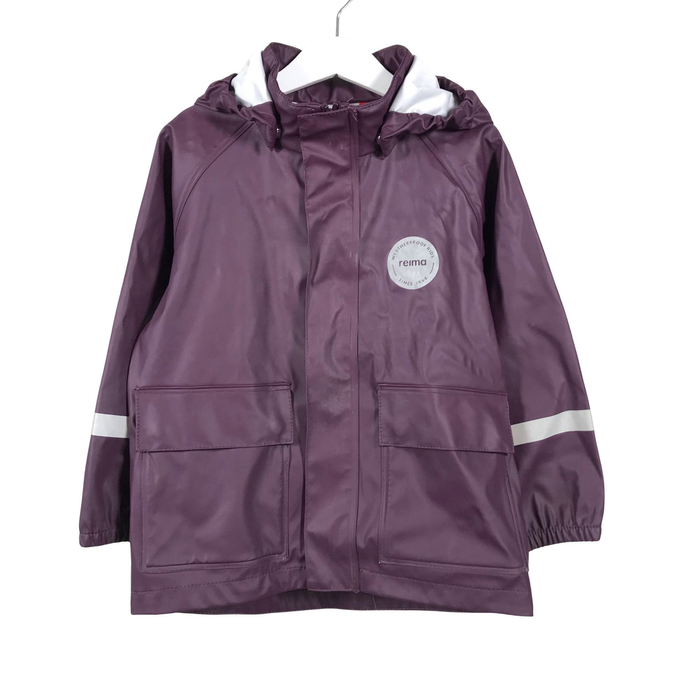 Unisex Reima - Rain jacket, size 98 - 104 - Violet (1)