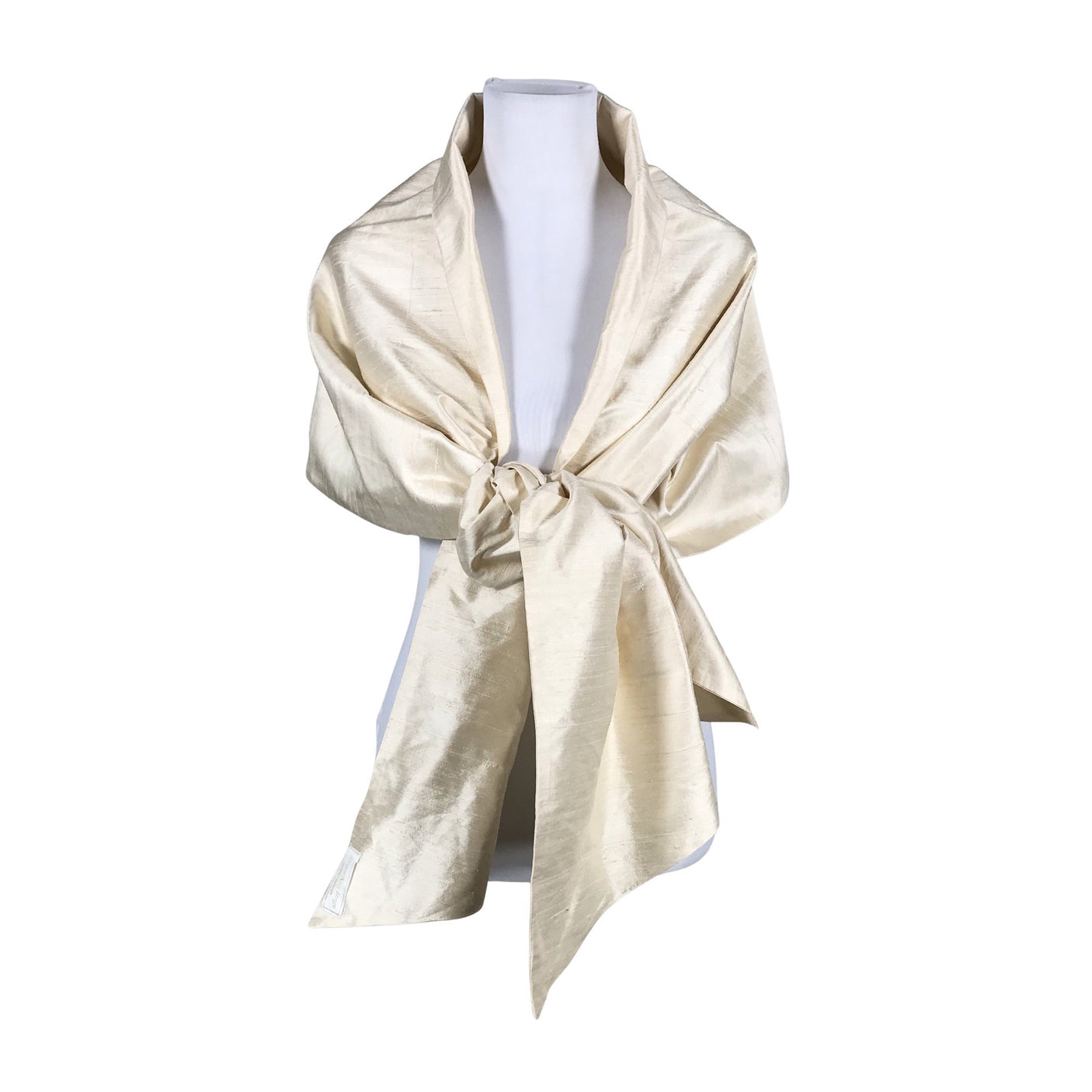 Unisex Kirsten Krog Design - Shawl, size Maxi - Beige (1)
