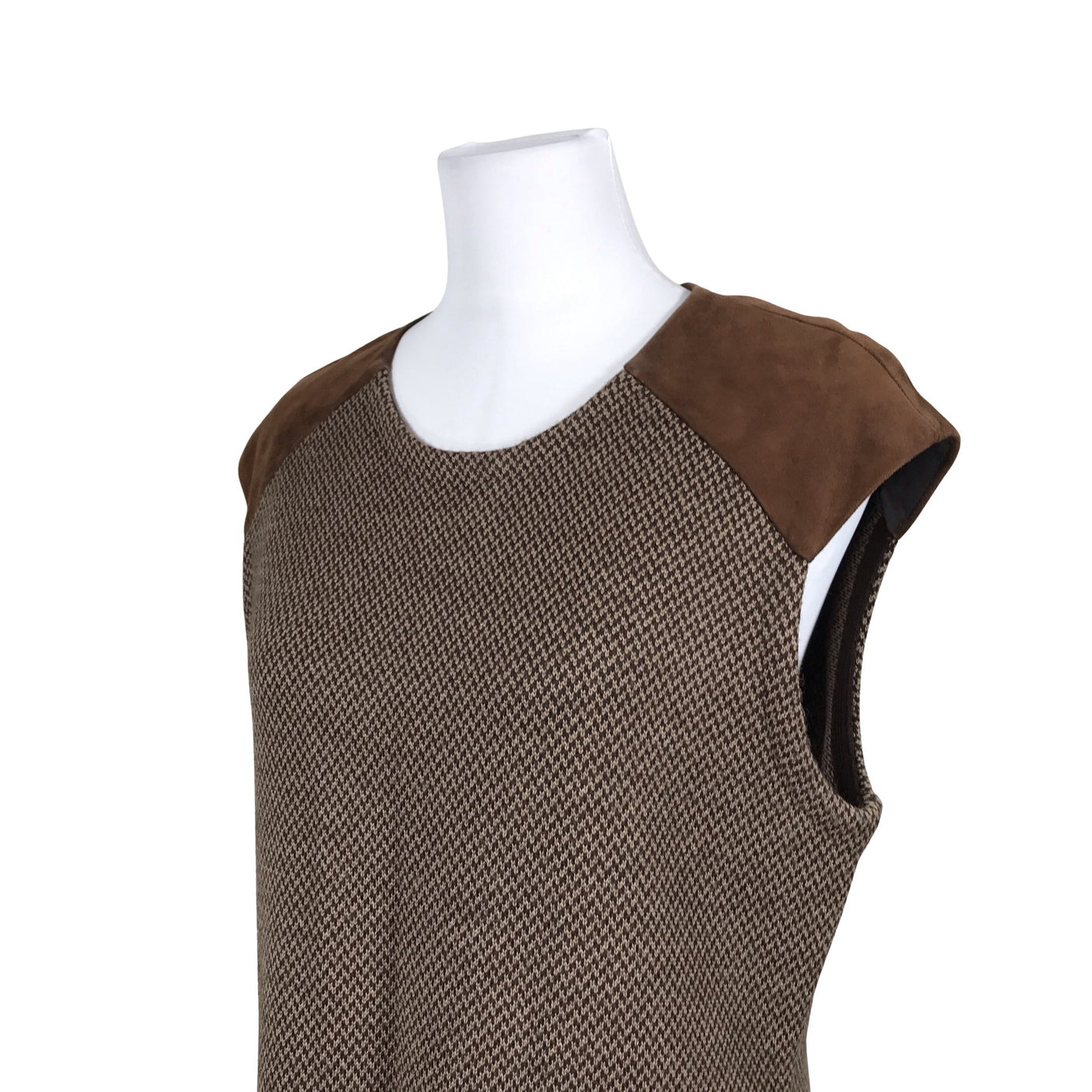 Unisex Lauren Ralph Lauren - Knit dress, size 40 - Brown (2)