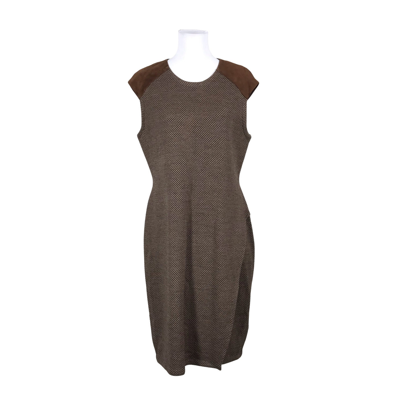 Unisex Lauren Ralph Lauren - Knit dress, size 40 - Brown (1)