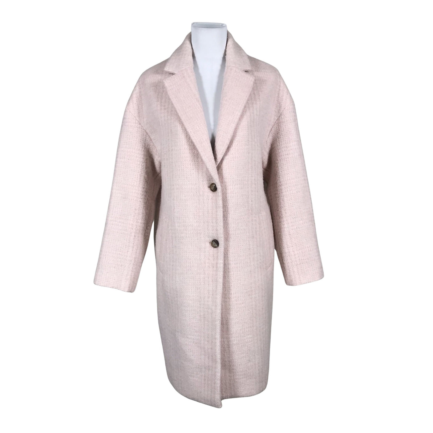 Unisex Guess - Wool coat, size 36 - Light pink (1)