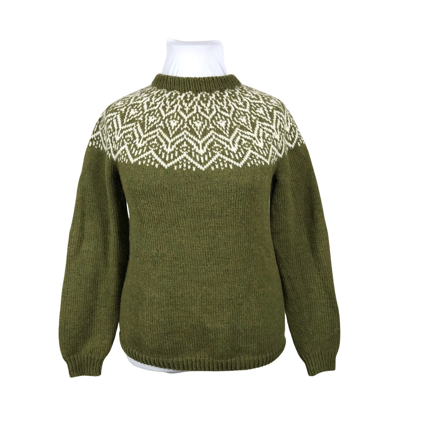 Unisex Handmade - Sweater, size 42 - Green (1)